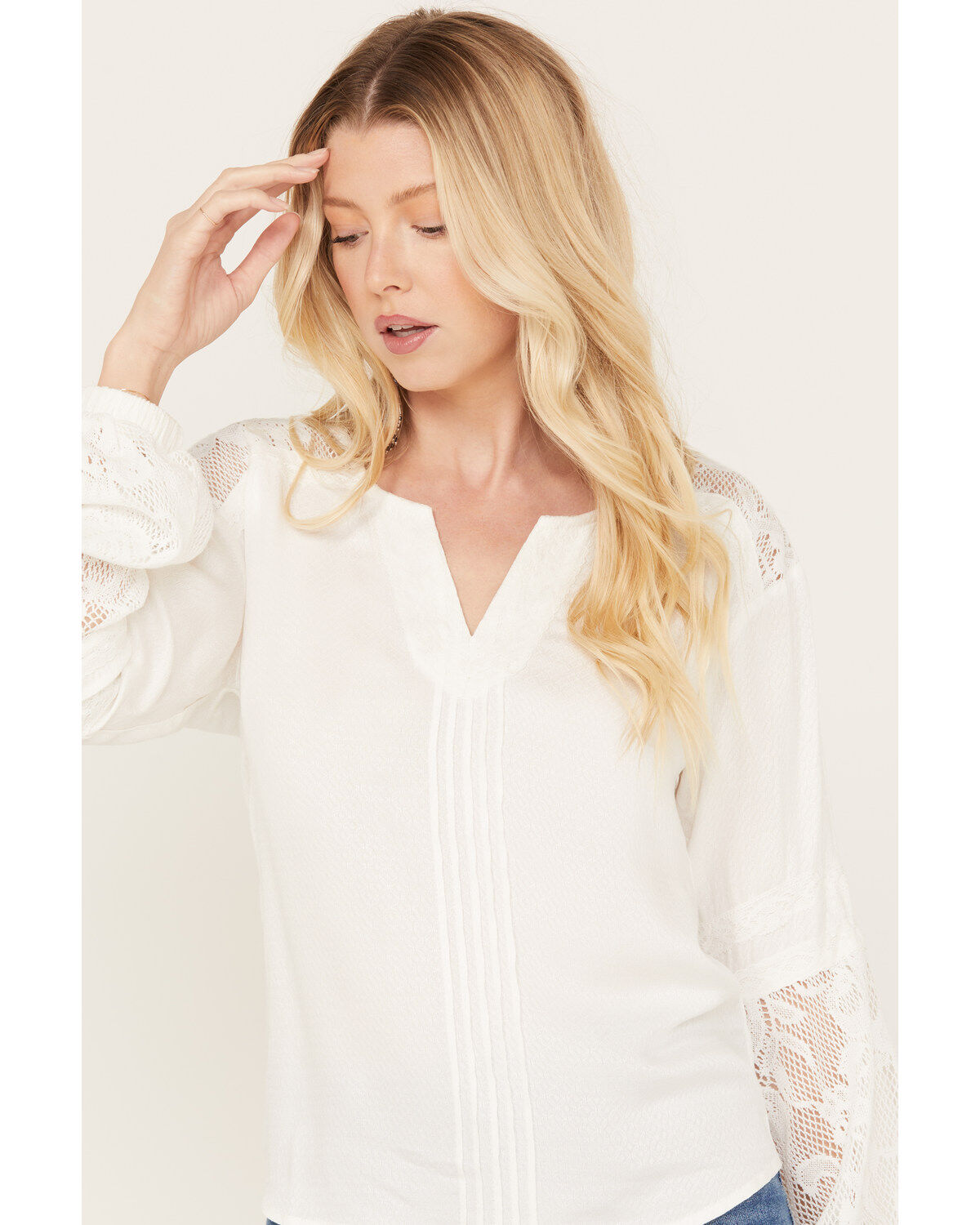 Idyllwind Women's Coleman Crochet Lace Shirt