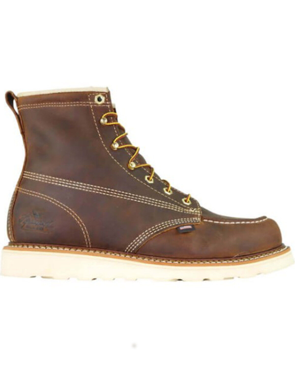 Thorogood Men's 6" Lace-Up Wedge Sole Work Boots - Steel Toe