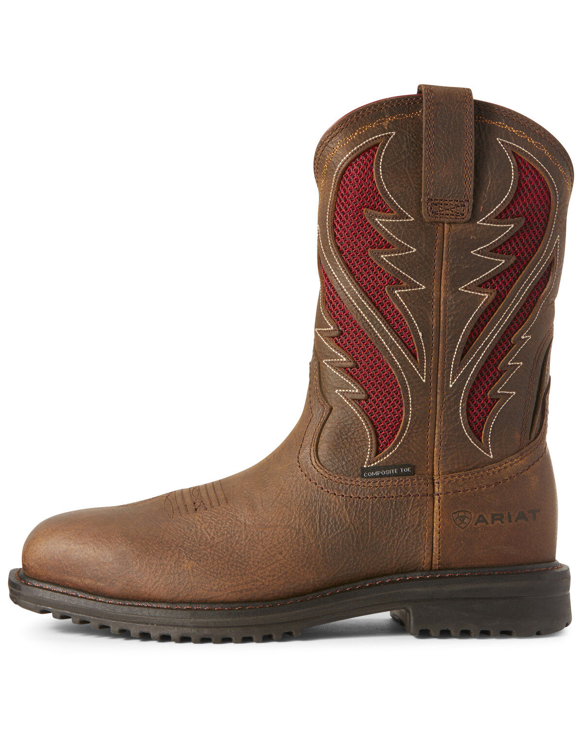 Ariat Men's Rigtek VentTEK Rye Western Work Boots - Composite Toe