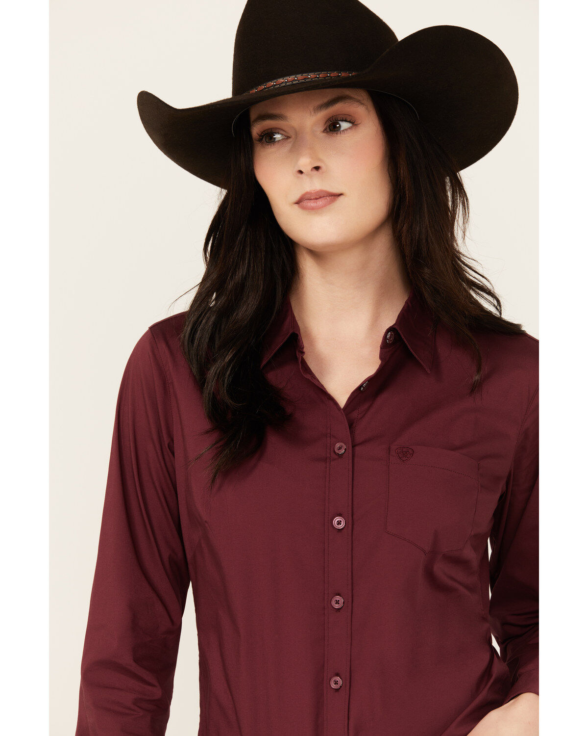 Ariat Women's R.E.A.L Kirby Long Sleeve Button-Down Stretch Western Shirt