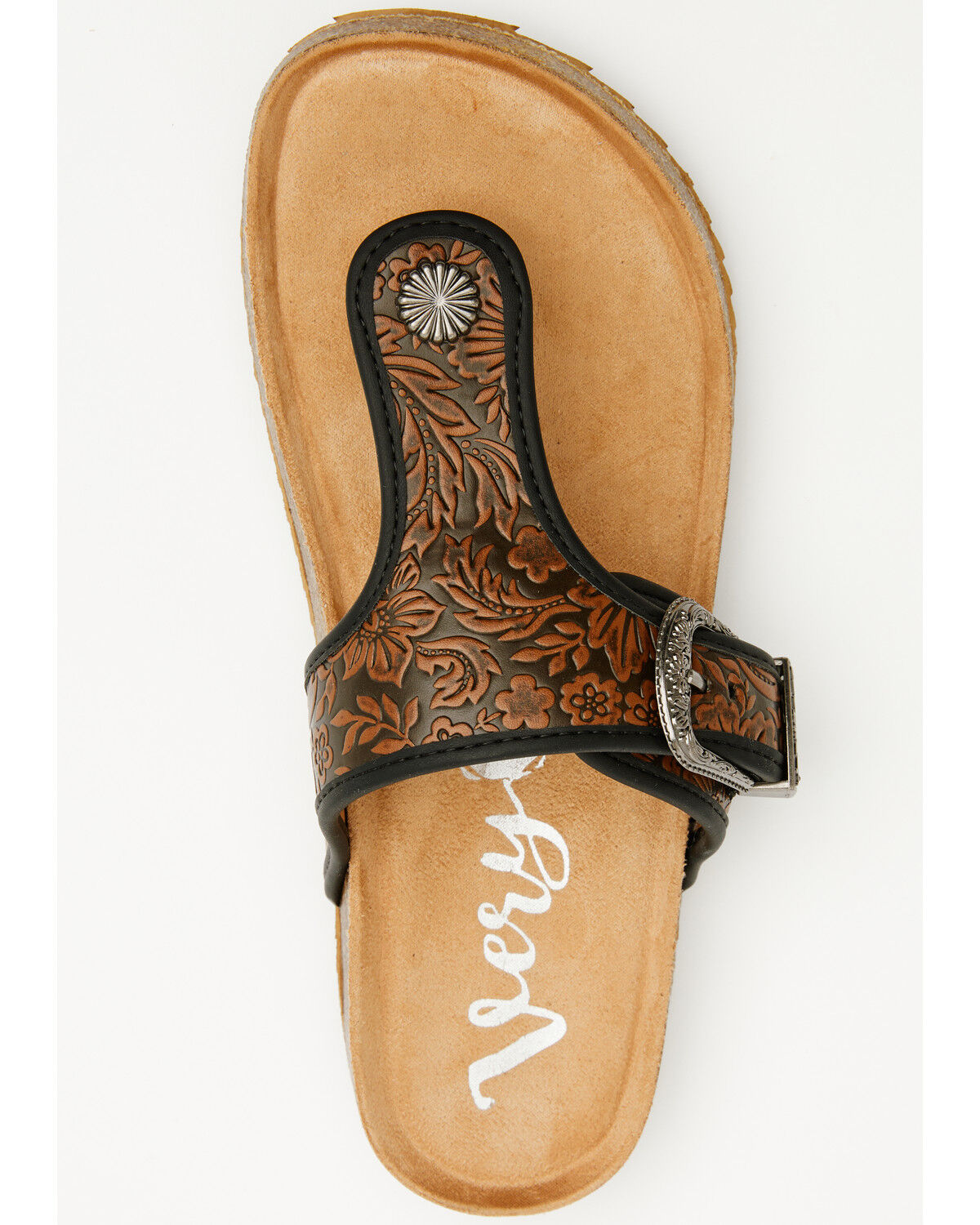 Very G Women's Texas Embossed Sandals