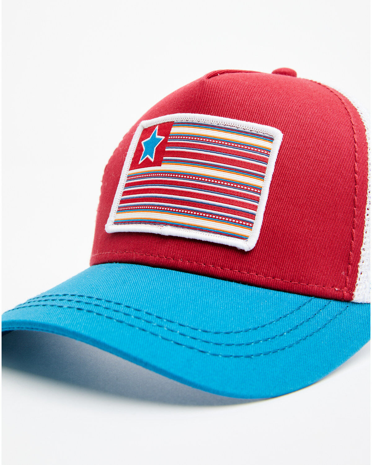 Cruel Girl Girls' Flag Patch Ball Cap