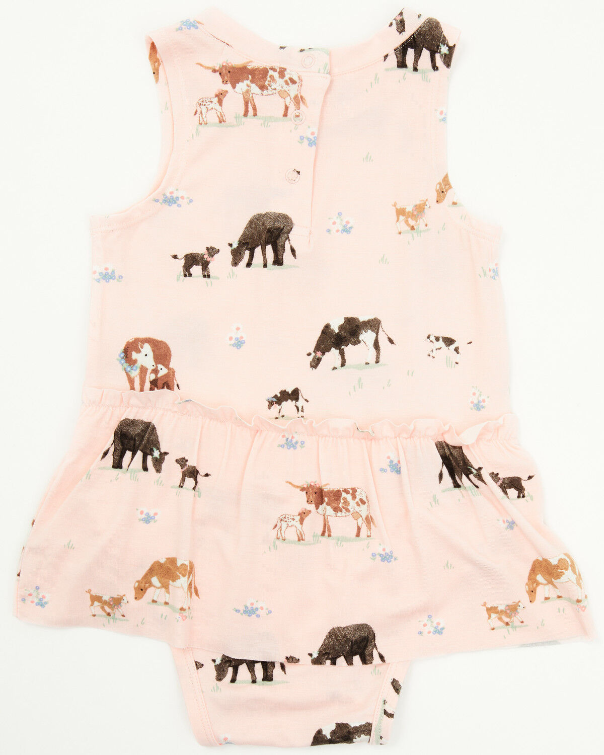 Angel Dear Infant Girls' Families Onesie with Skirt