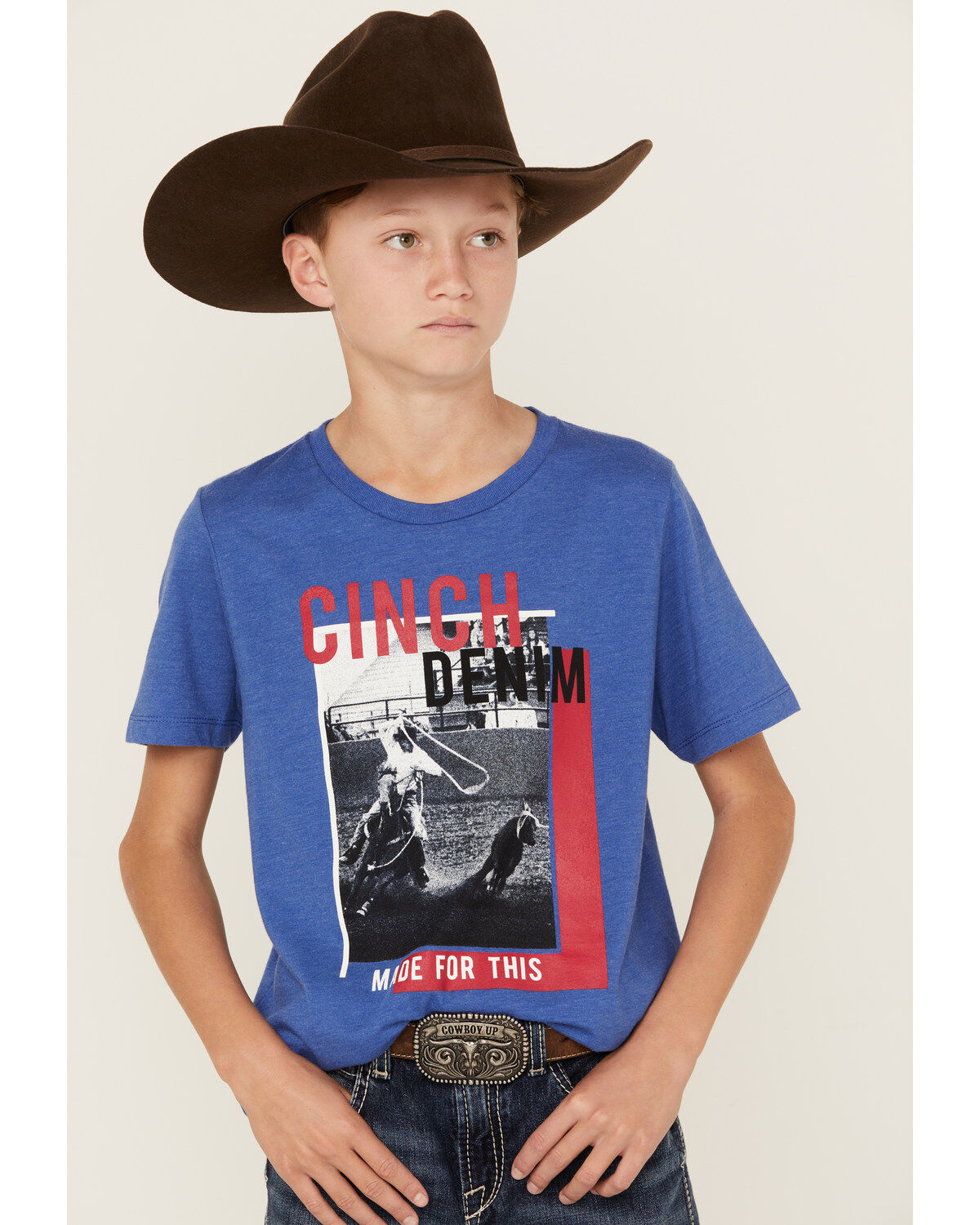 Cinch Boys' Made For This Short Sleeve Graphic T-Shirt
