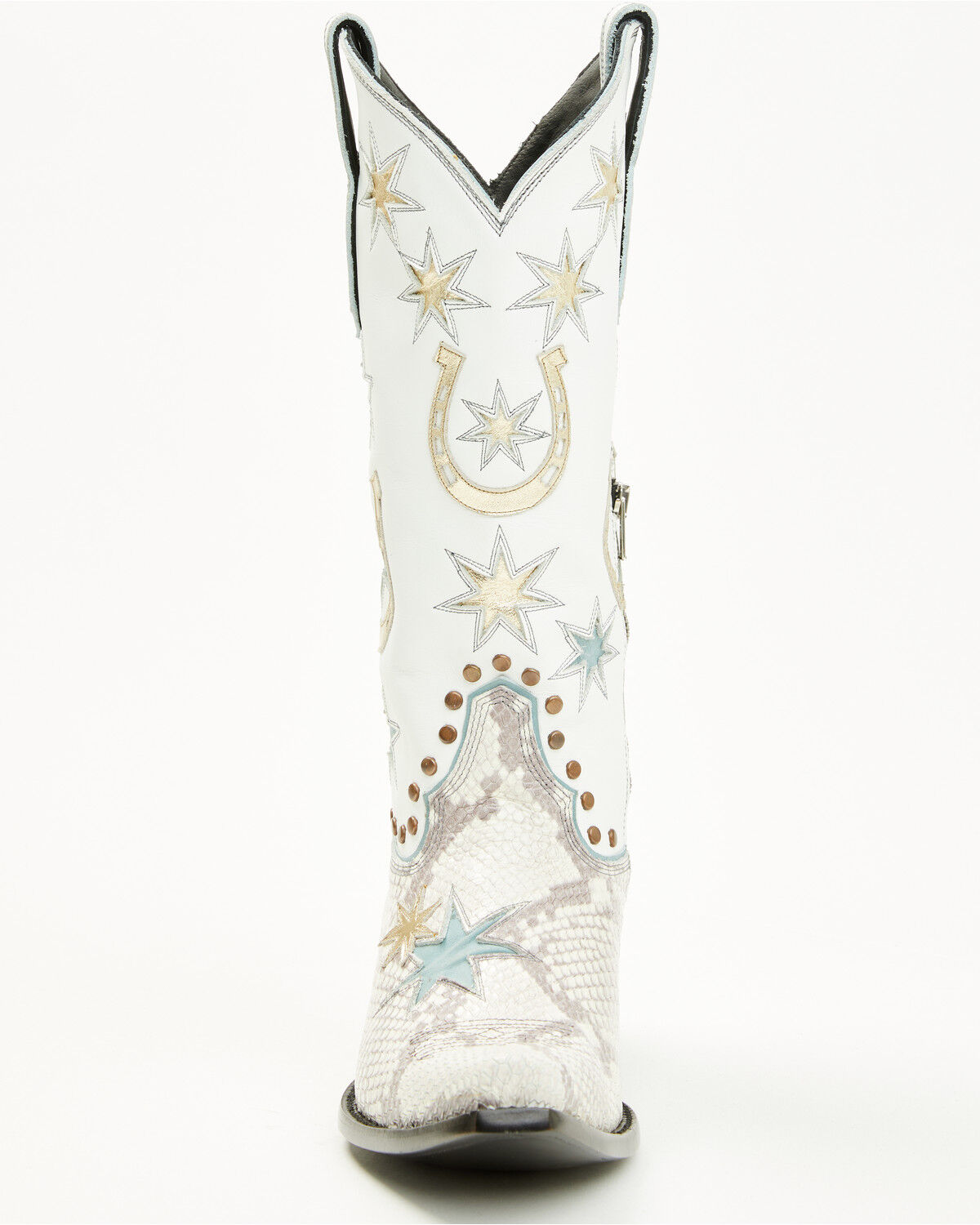 Old Gringo Women's Lucky Star Exotic Python Tall Western Boots - Snip Toe