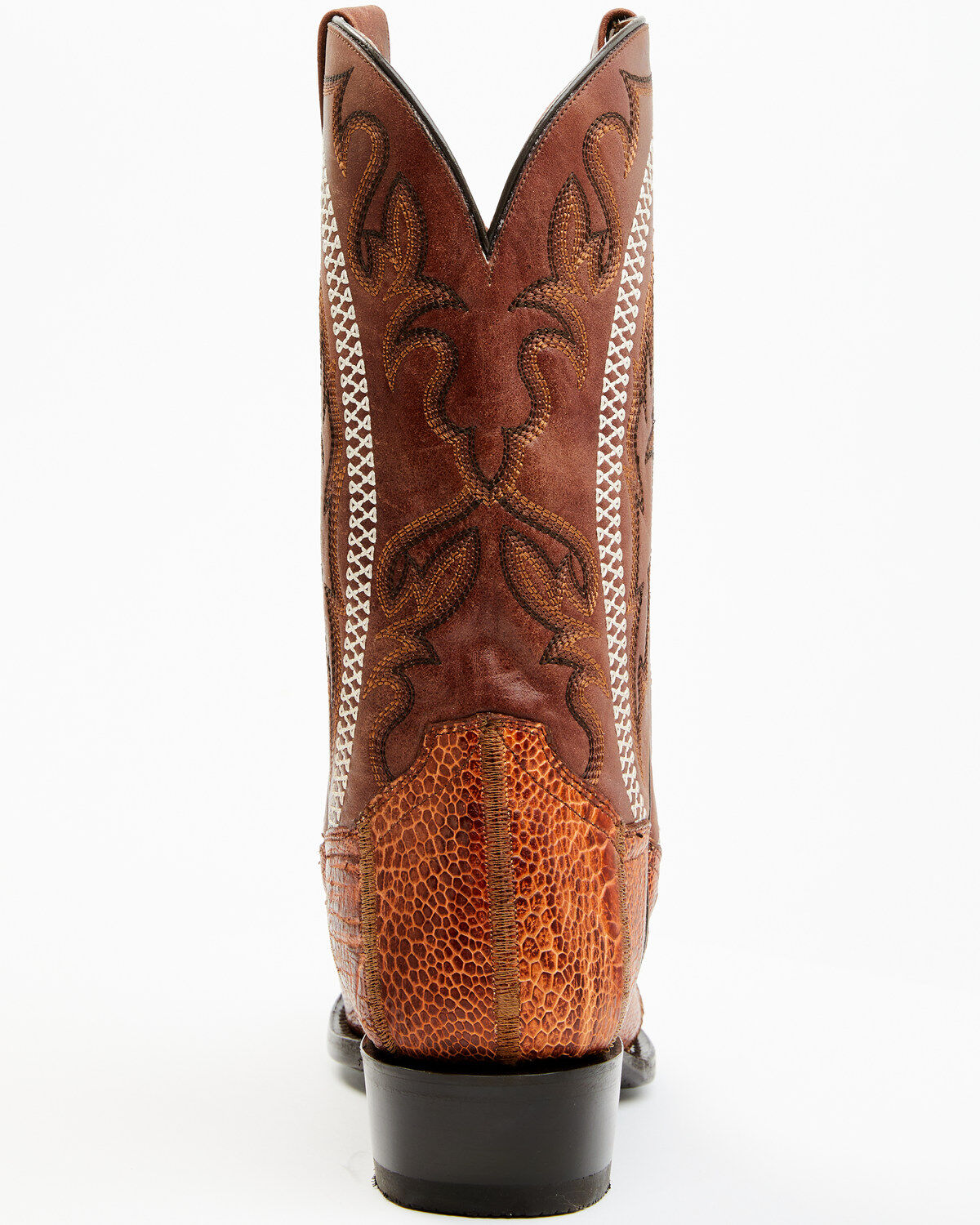 Dan Post Men's Exotic Ostrich Leg Western Boots - Snip Toe