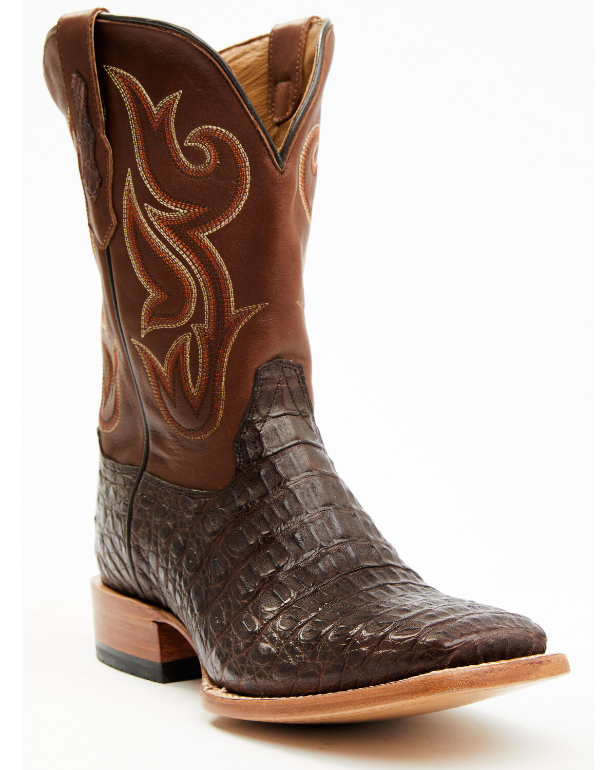 Cody James Men's Exotic Caiman Western Boots - Broad Square Toe
