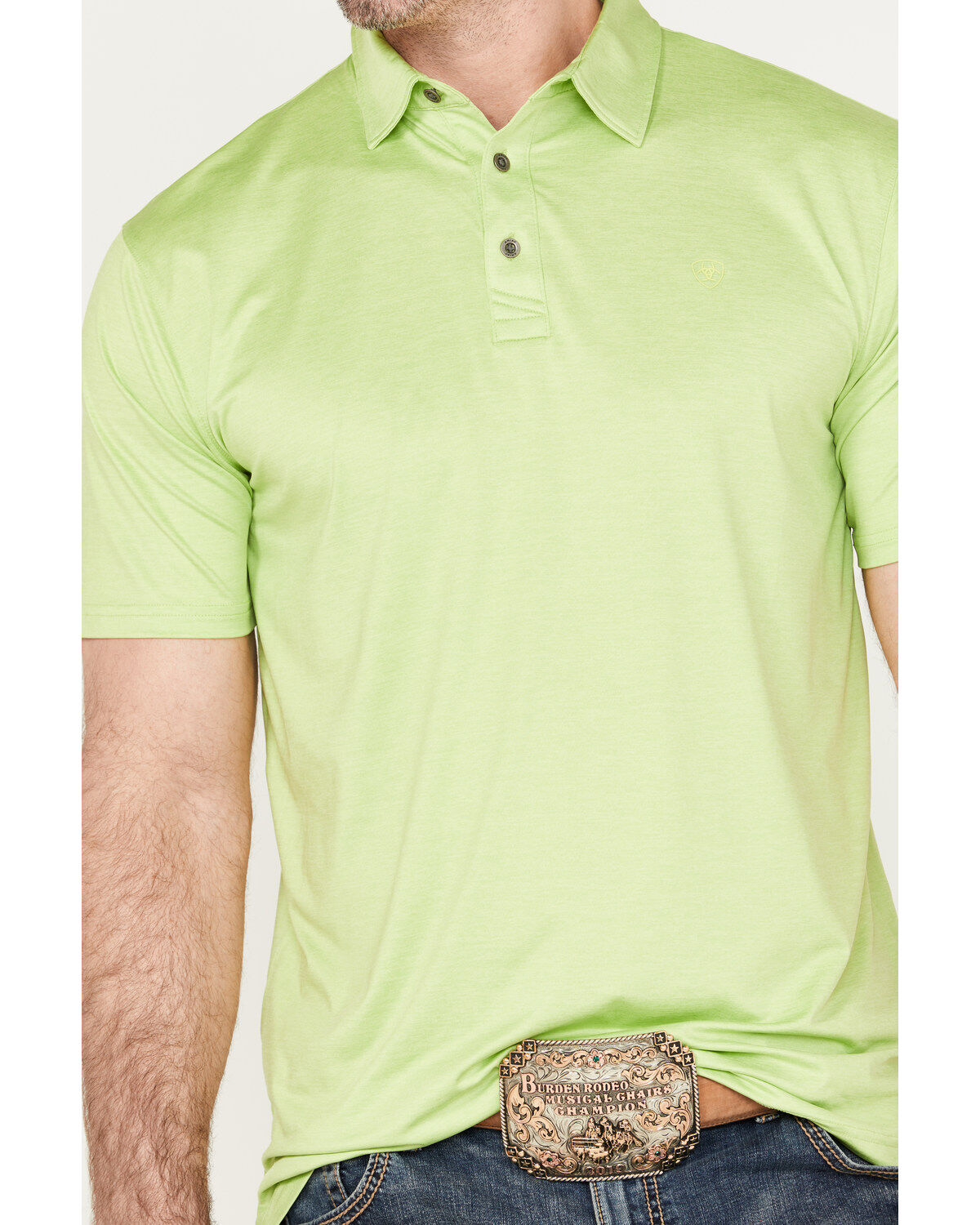 Ariat Men's Charger 2.0 Fitted Short Sleeve Polo Shirt