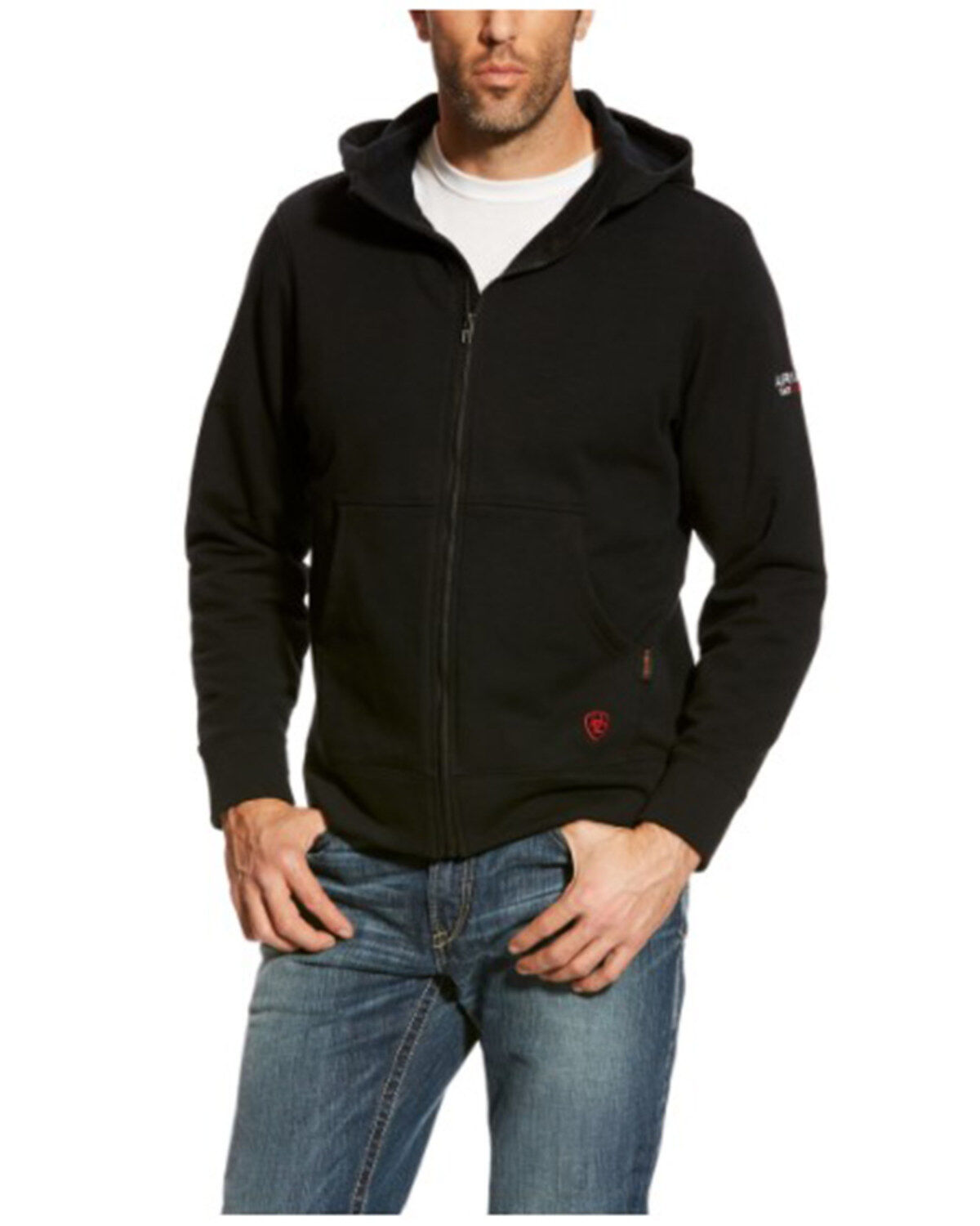Ariat Men's FR Zip-Front Hooded Sweatshirt - Tall