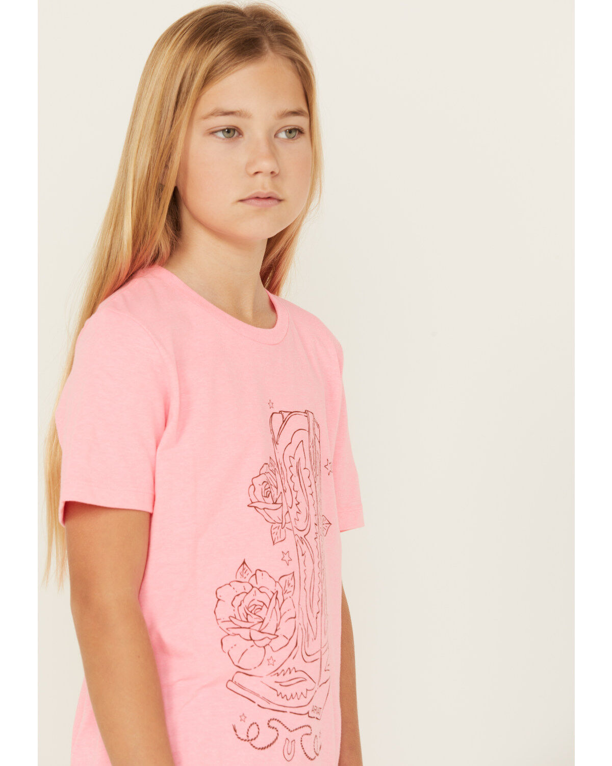Ariat Girls' Boot Sketch Short Sleeve Graphic Tee