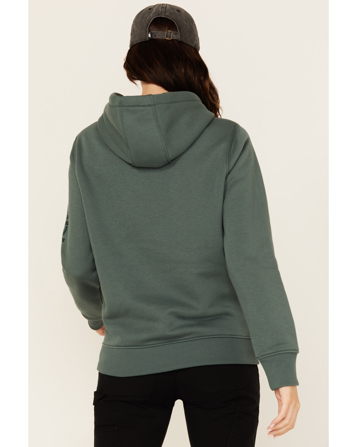 Carhartt Women's Relaxed Fit Midweight Logo Graphic Print Hoodie