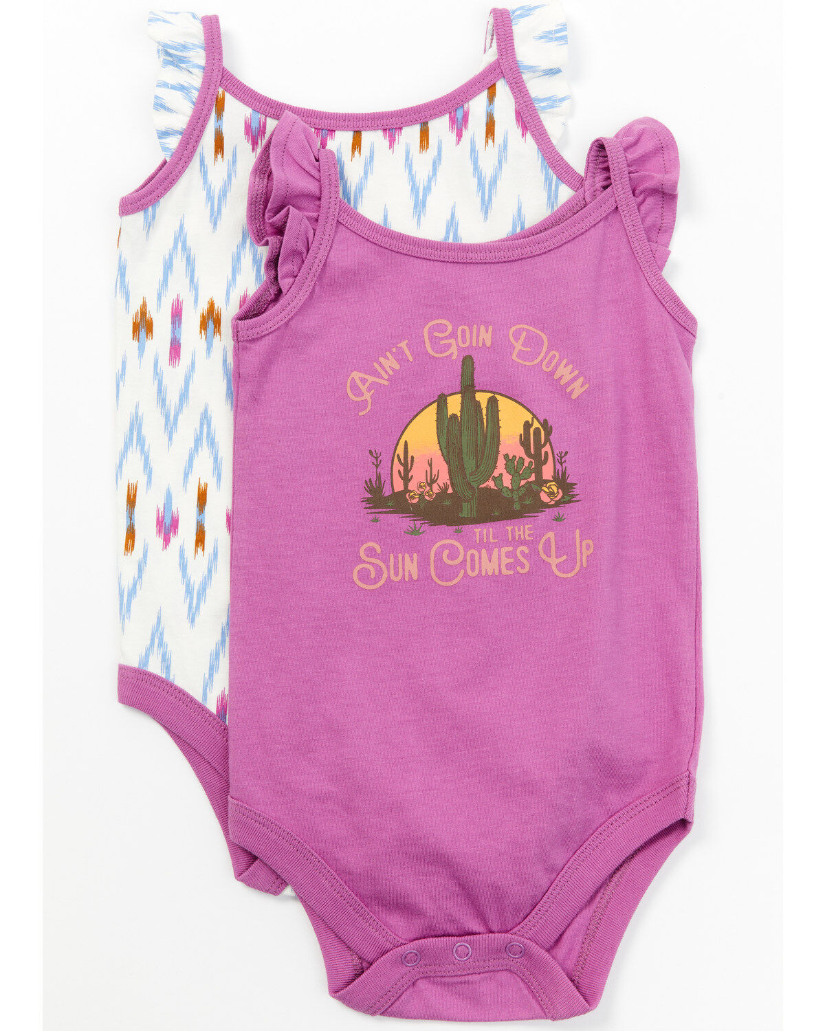 Shyanne Infant Girls' Western Onesies - 2 Piece Set