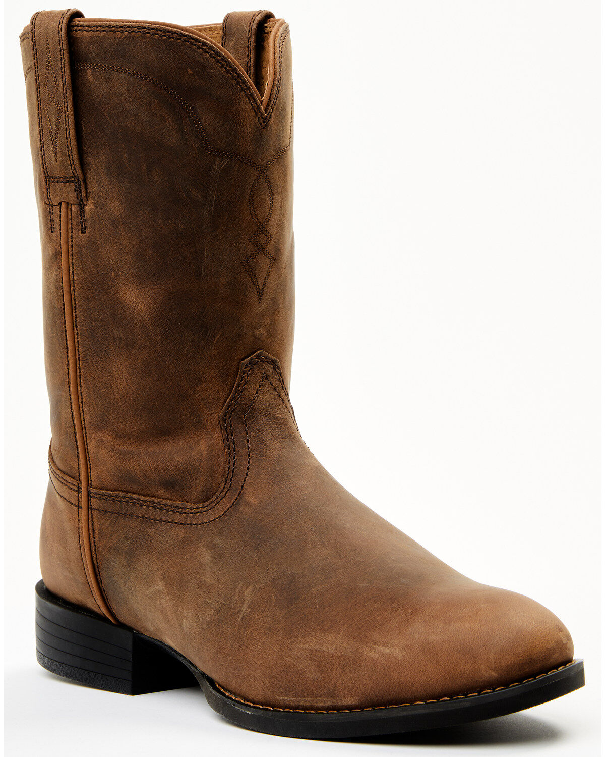 Cody James Cush Core® Men's Highland Roper Western Boots - Round Toe