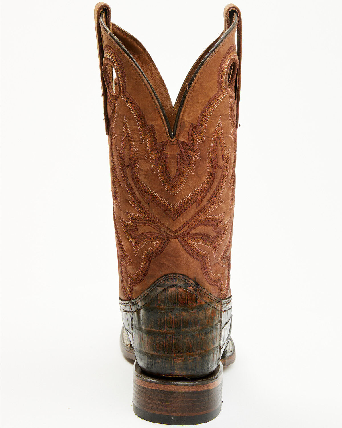 Corral Men's Exotic Caiman Western Boots - Broad Square Toe
