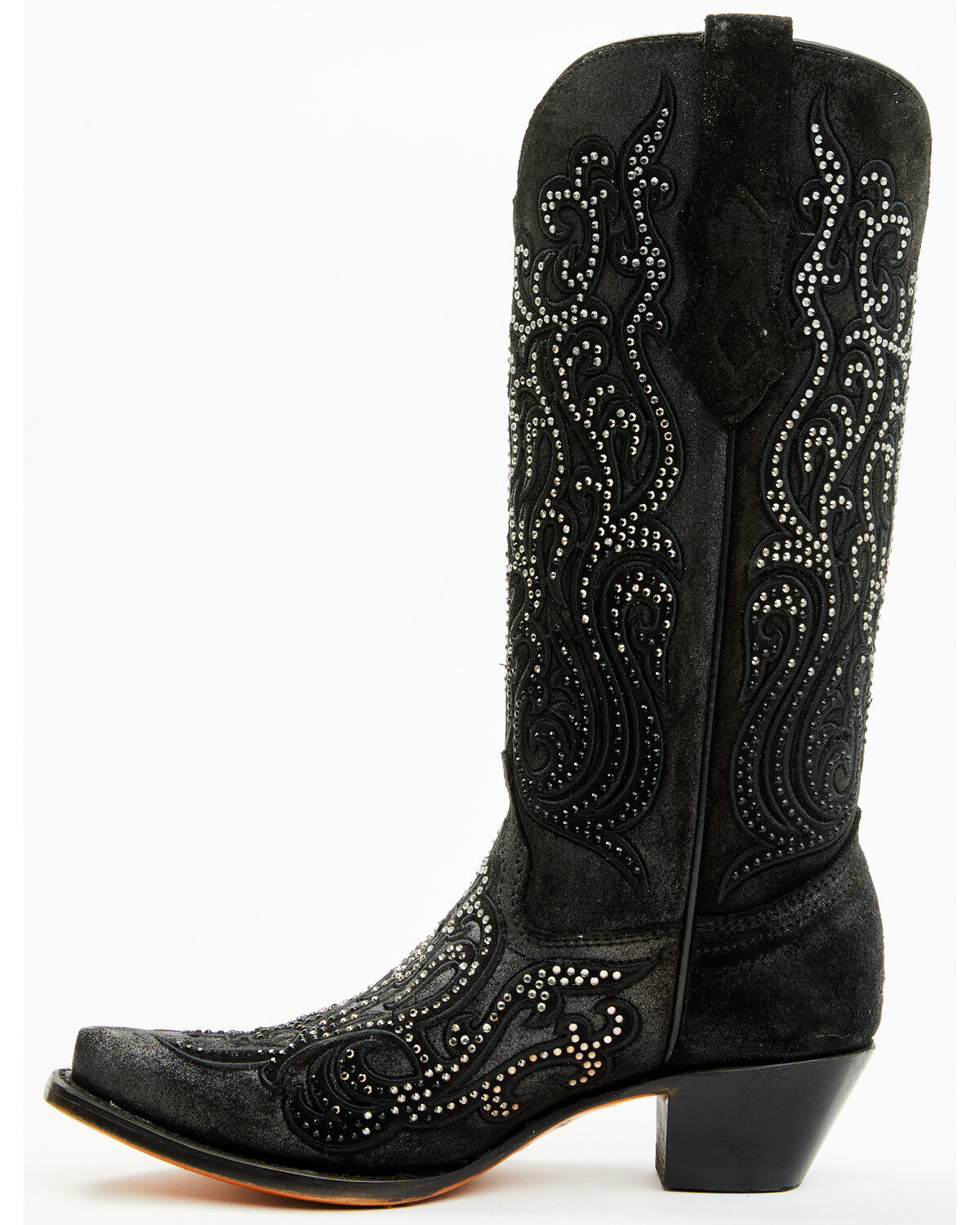 Corral Women's Crystal Embroidered Western Boots - Snip Toe
