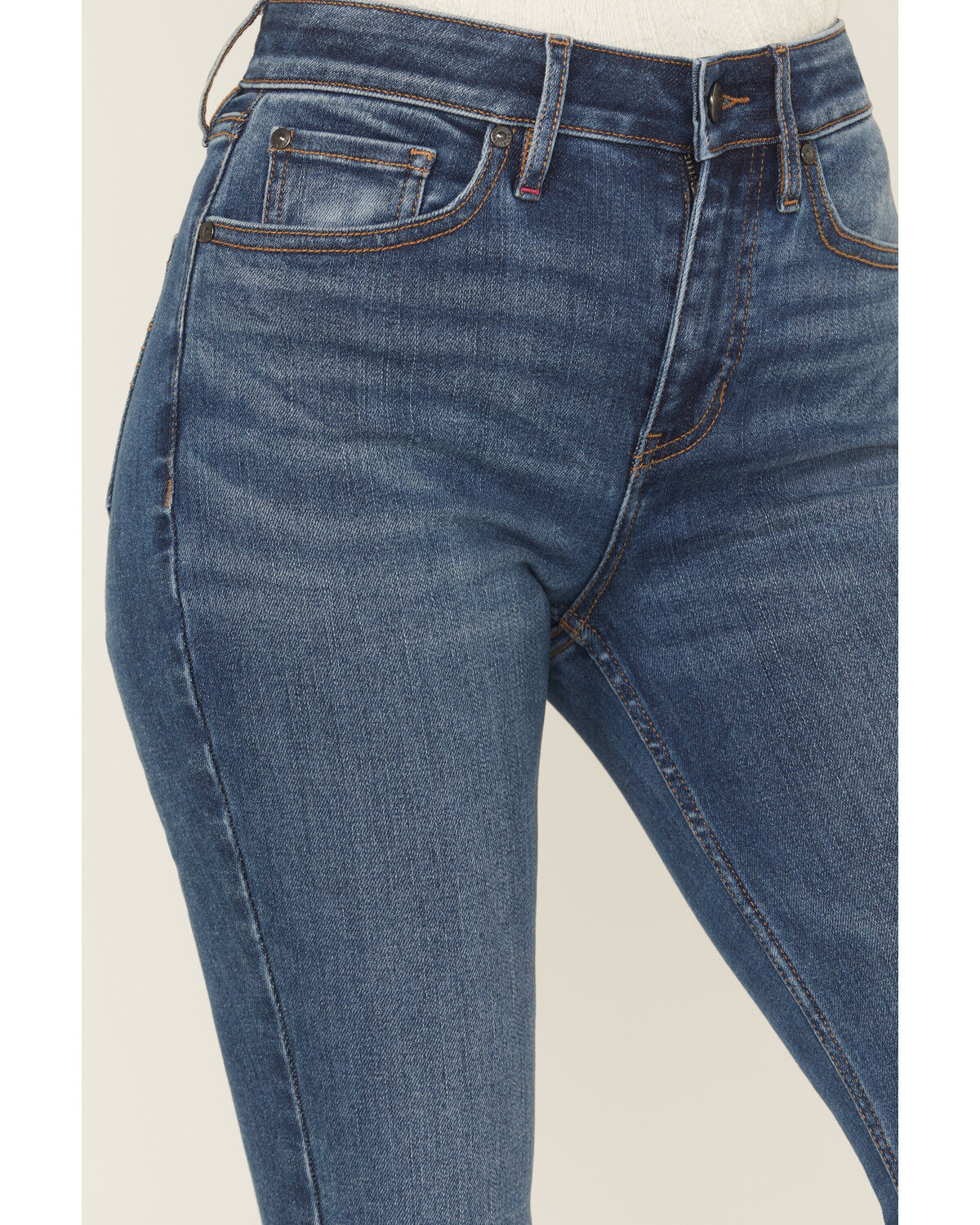 Idyllwind Women's Legend Medium Wash High Rise Bootcut Hold It In Extreme Stretch Denim Jeans