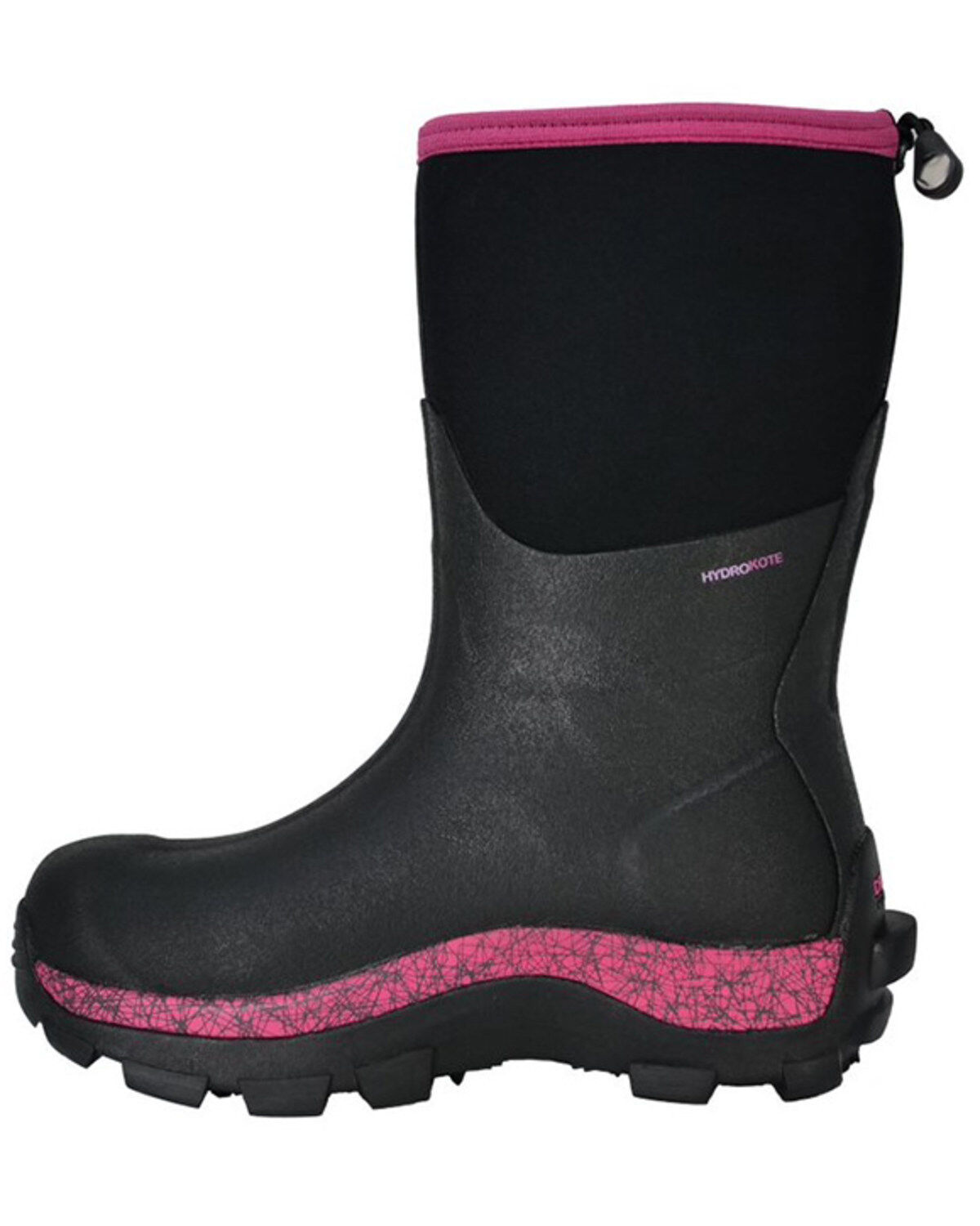 Dryshod Women's Pink Mid Arctic Storm Work Boots