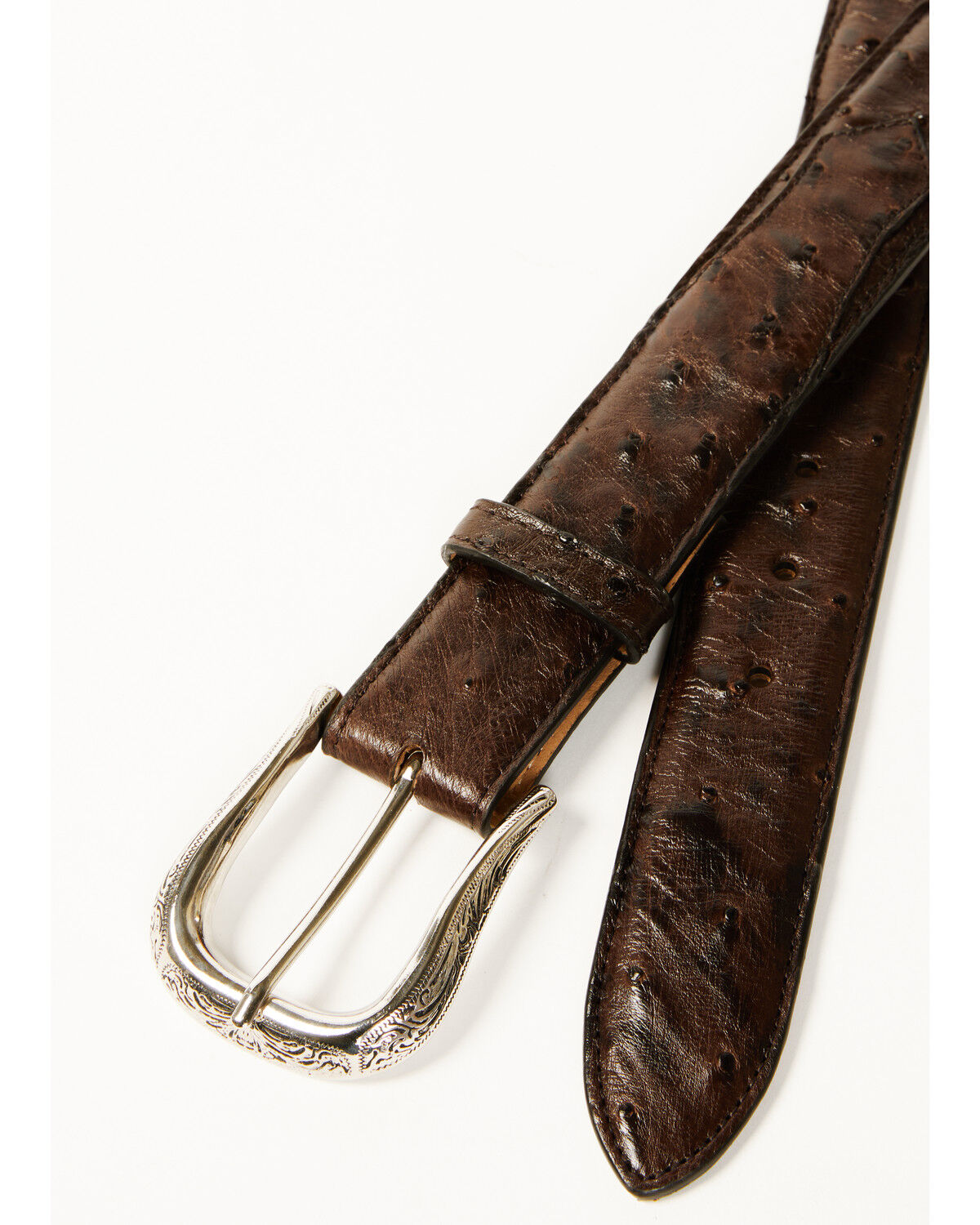 Cody James Black 1978® Men's Exotic Full-Quill Ostrich Belt