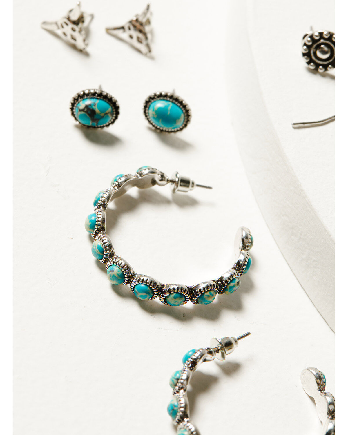 Shyanne Women's Moonbeam Turquoise Hoot Set - 6 Piece