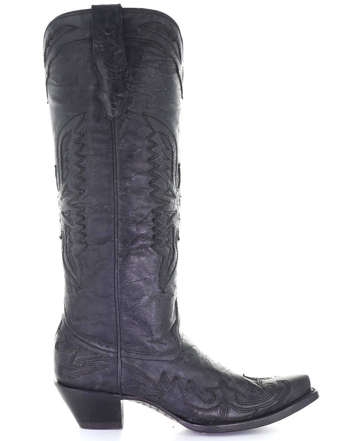 Corral Women's Vintage Eagle Overlay Western Boots - Snip Toe