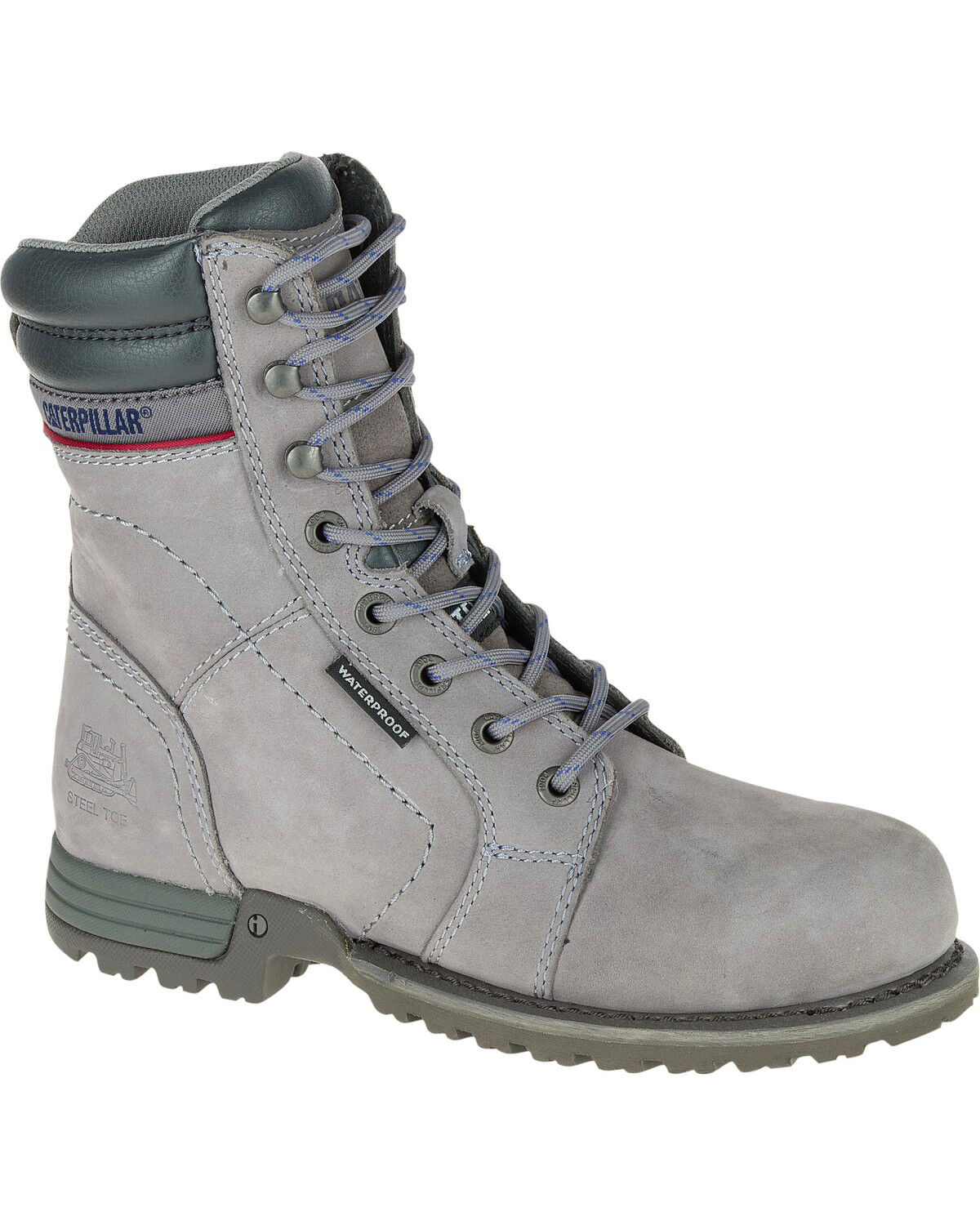 CAT Women's Echo Waterproof Steel Toe Work Boots