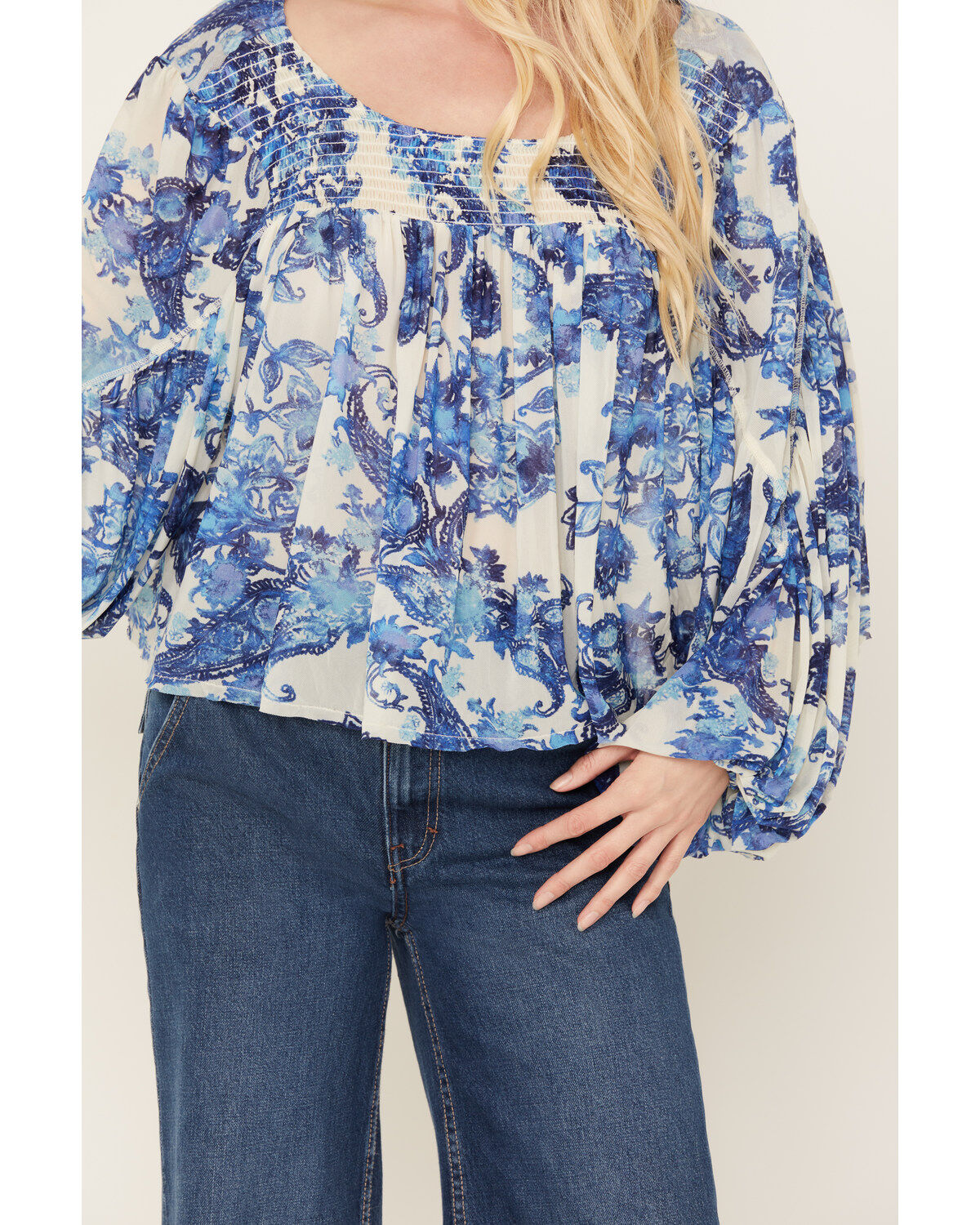 Free People Women's Up For Anything Western Shirt