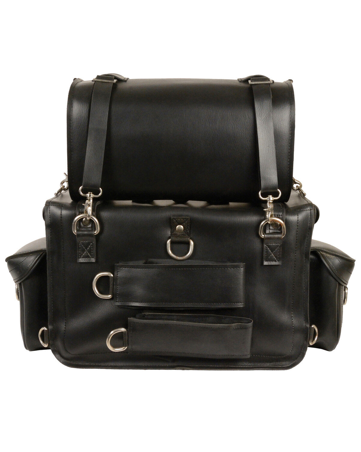 Milwaukee Leather Two Piece Touring Sissy Bar Bag