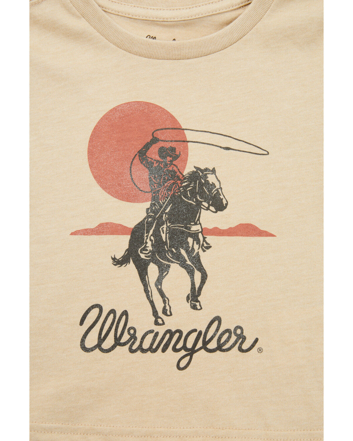 Wrangler Toddler Boys' Cowboy Short Sleeve Graphic T-Shirt