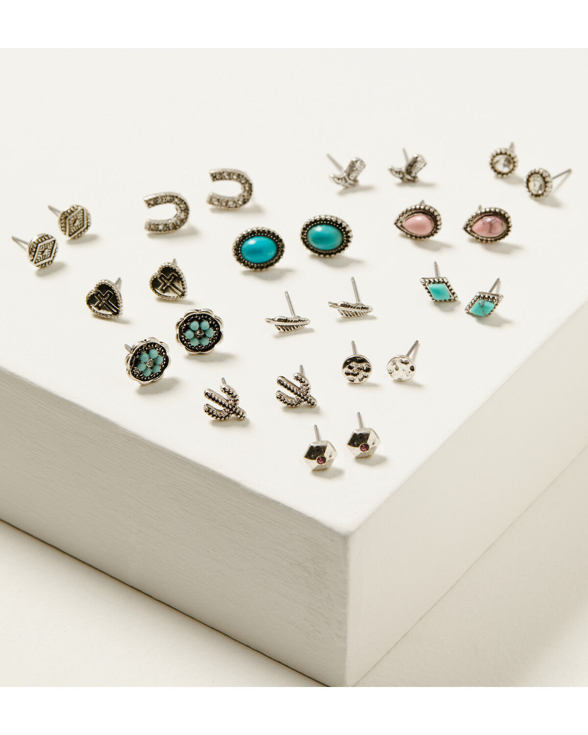 Shyanne Women's Cowgirl Earrings Set - 11 Piece
