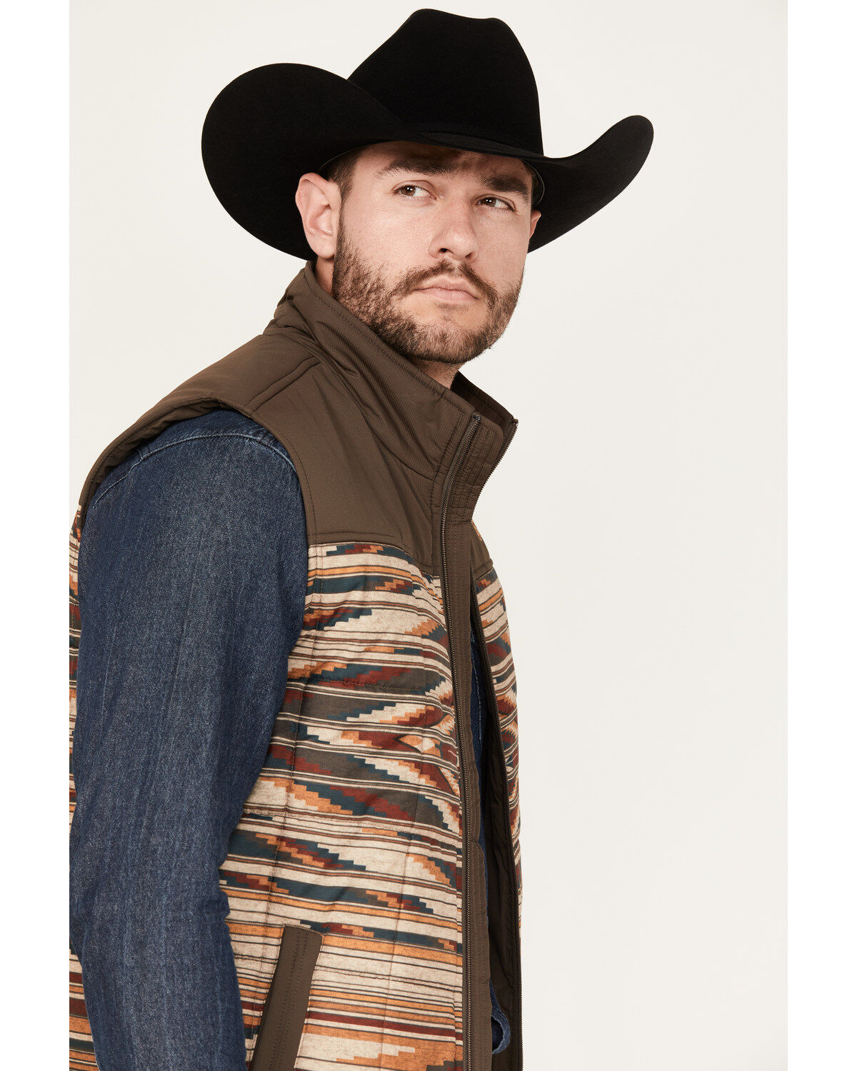 Ariat Men's Chimayo Crius Southwestern Print Vest