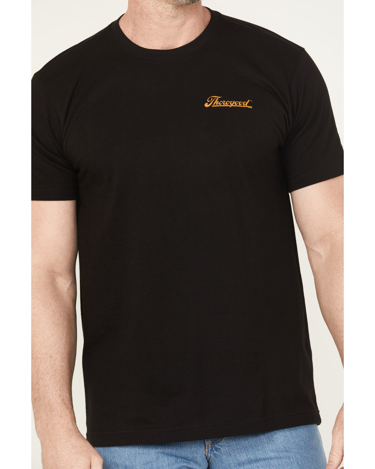 Thorogood Men's USA Made Wing and Wheel Short Sleeve Graphic T-Shirt