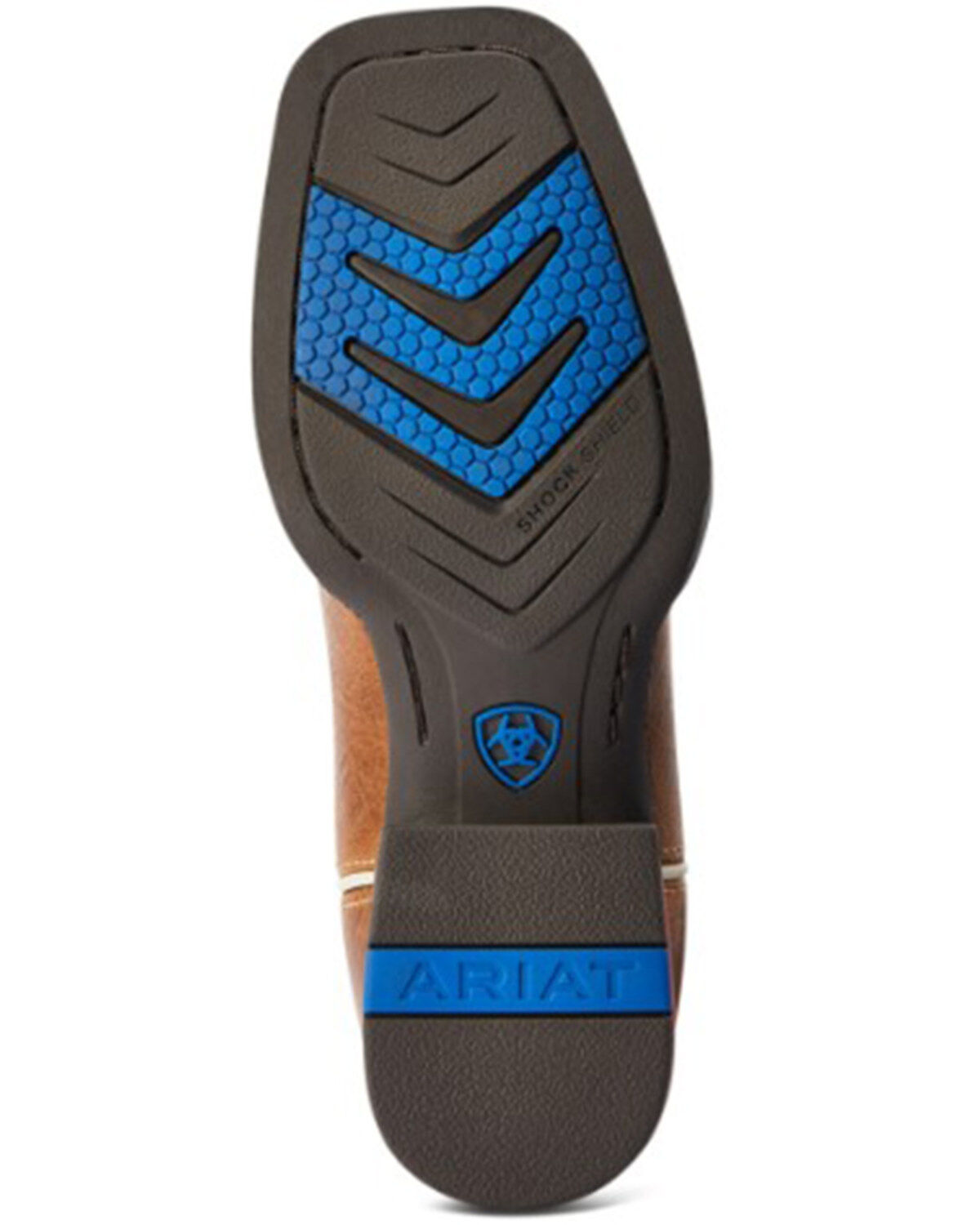 Ariat Girls' Lonestar Shock Shield Serape Stripe Western Boots - Square Toe