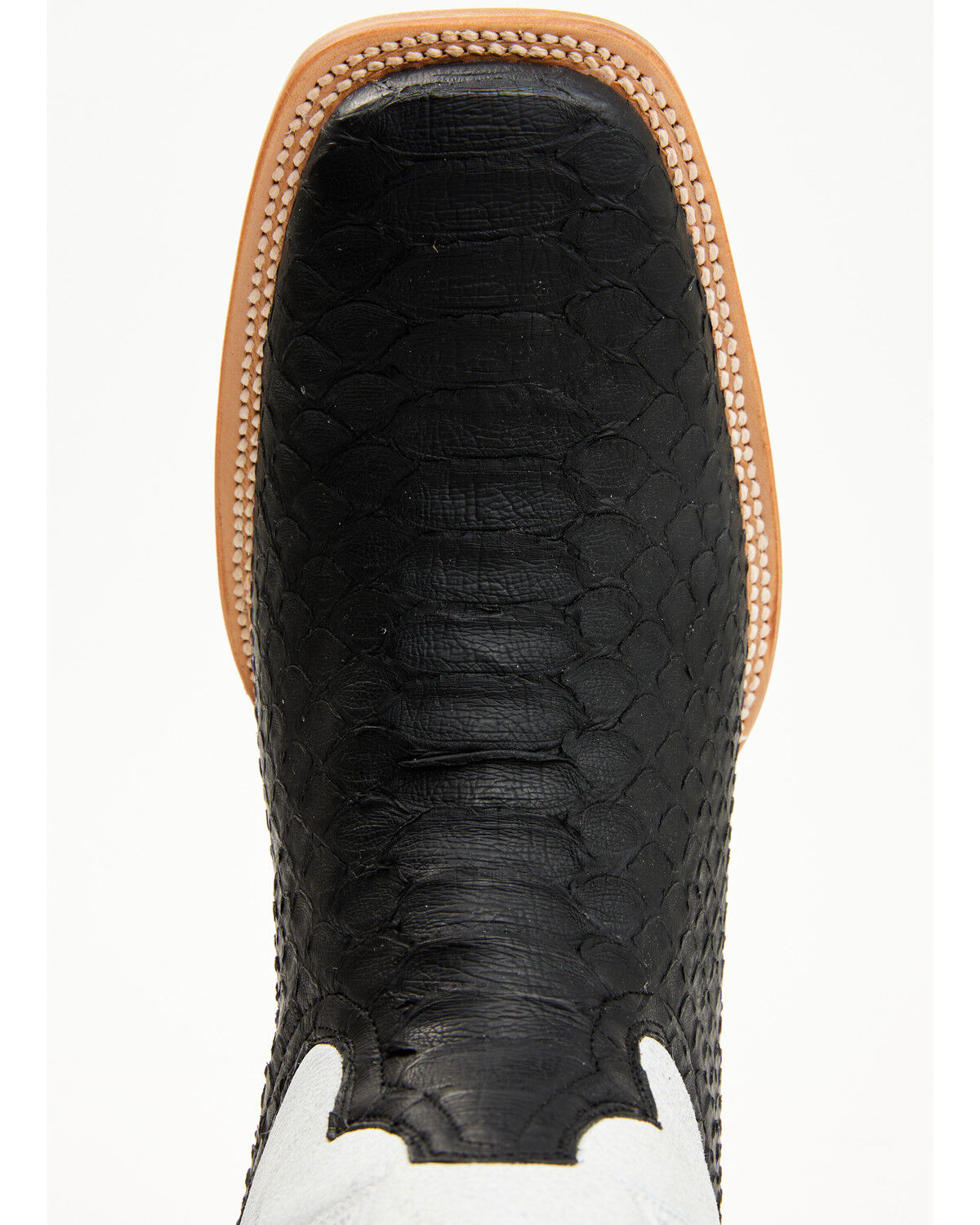 Tanner Mark Men's Jumbo Python Exotic Western Boots - Broad Square Toe