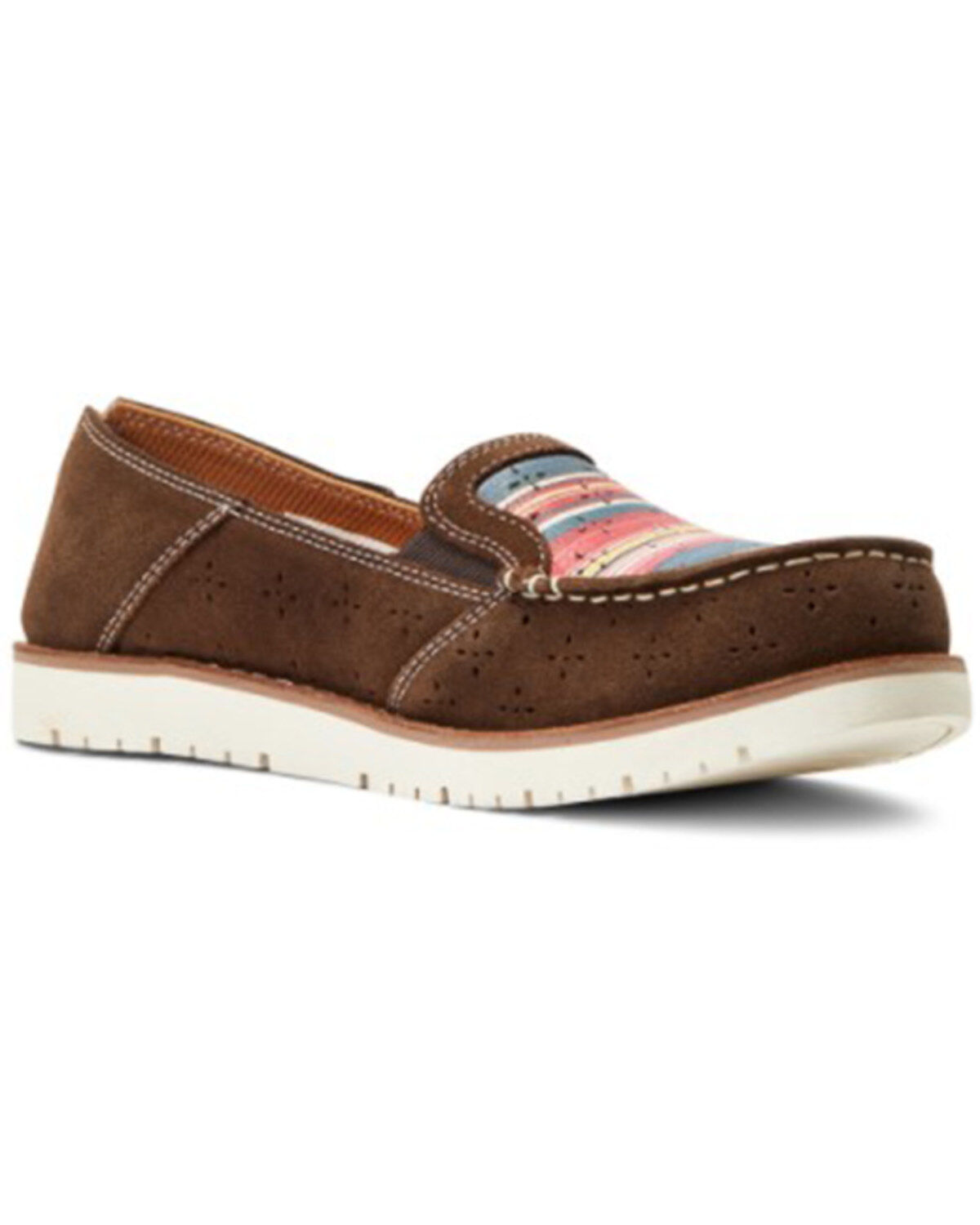 Ariat Women's Serape Stripe 360 Casual Slip-On Cruiser - Moc Toe