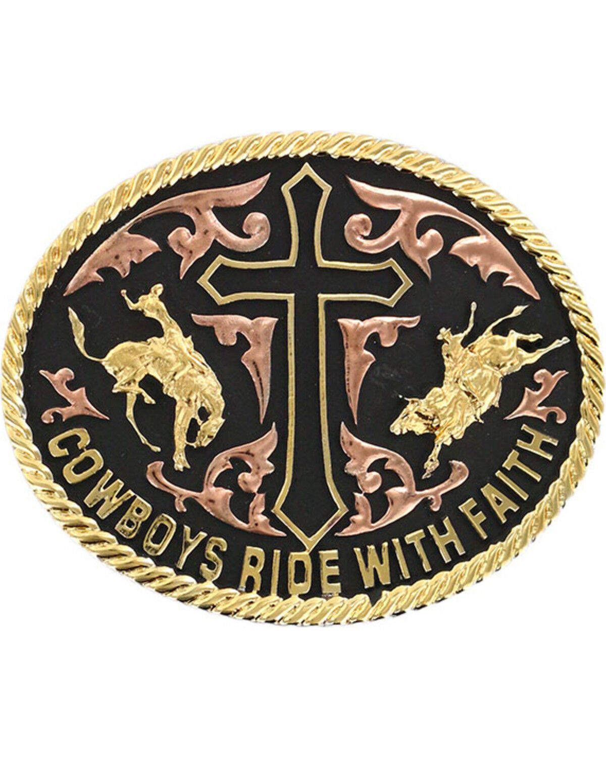Cody James Men's Ride with Faith Belt Buckle