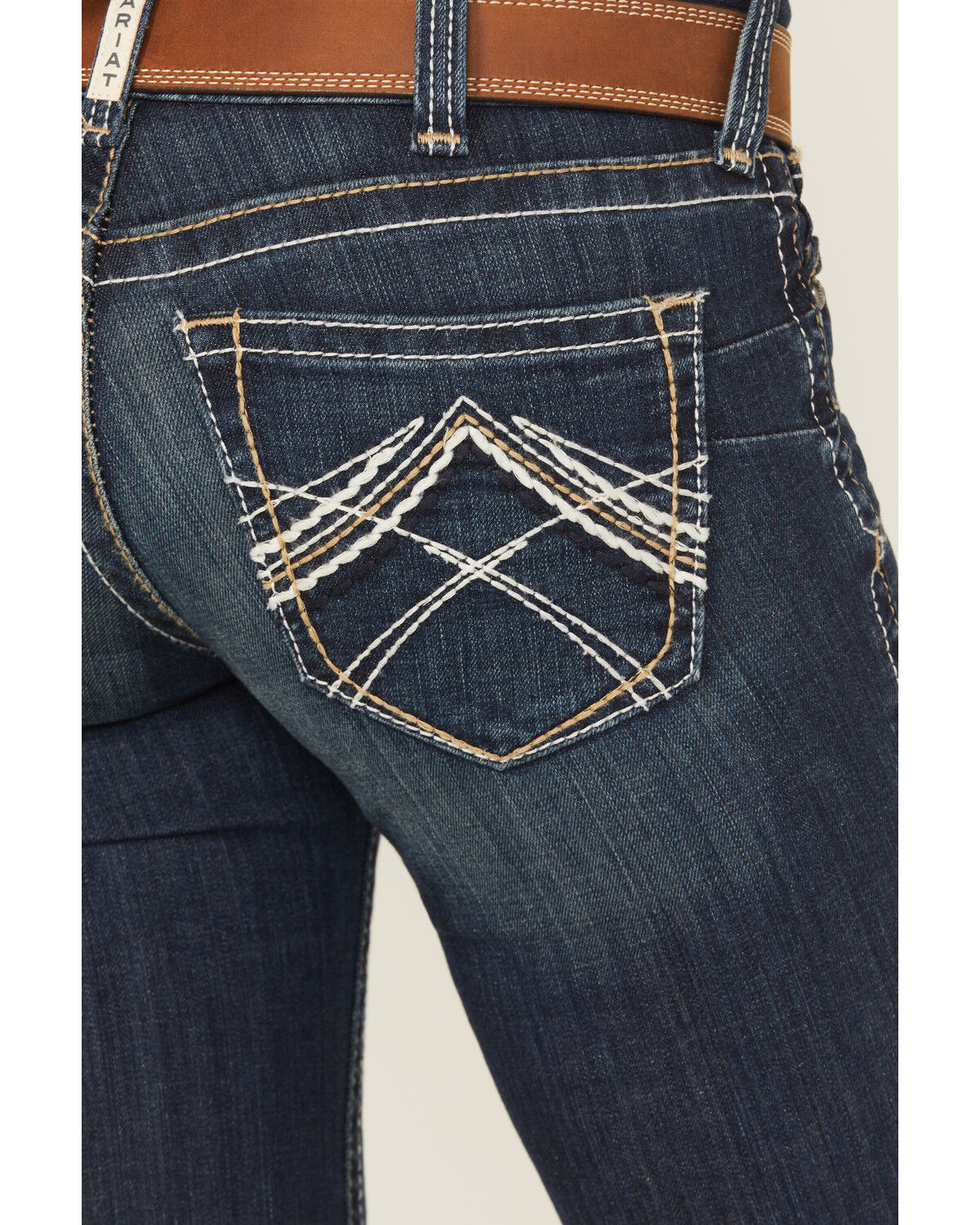 Ariat Women's Whipstitch Slim Bootcut Jeans