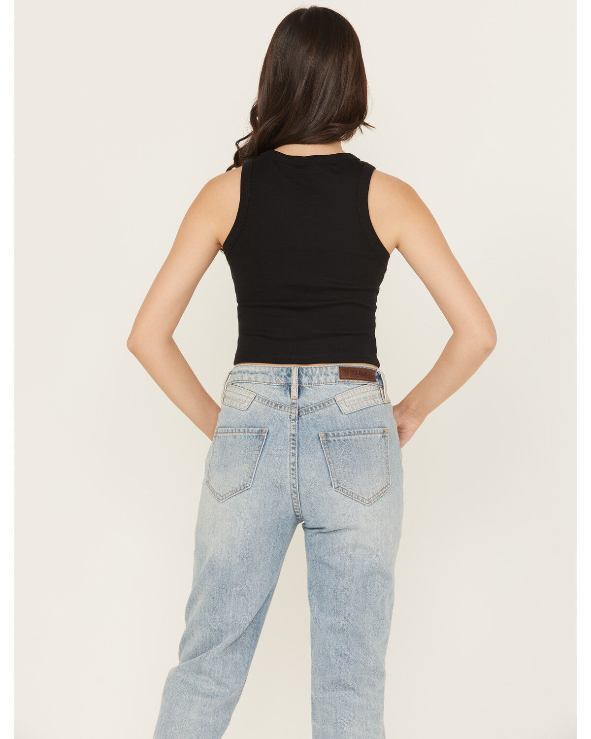 Boot Barn Women's Rhinestone Logo Racerback Tank