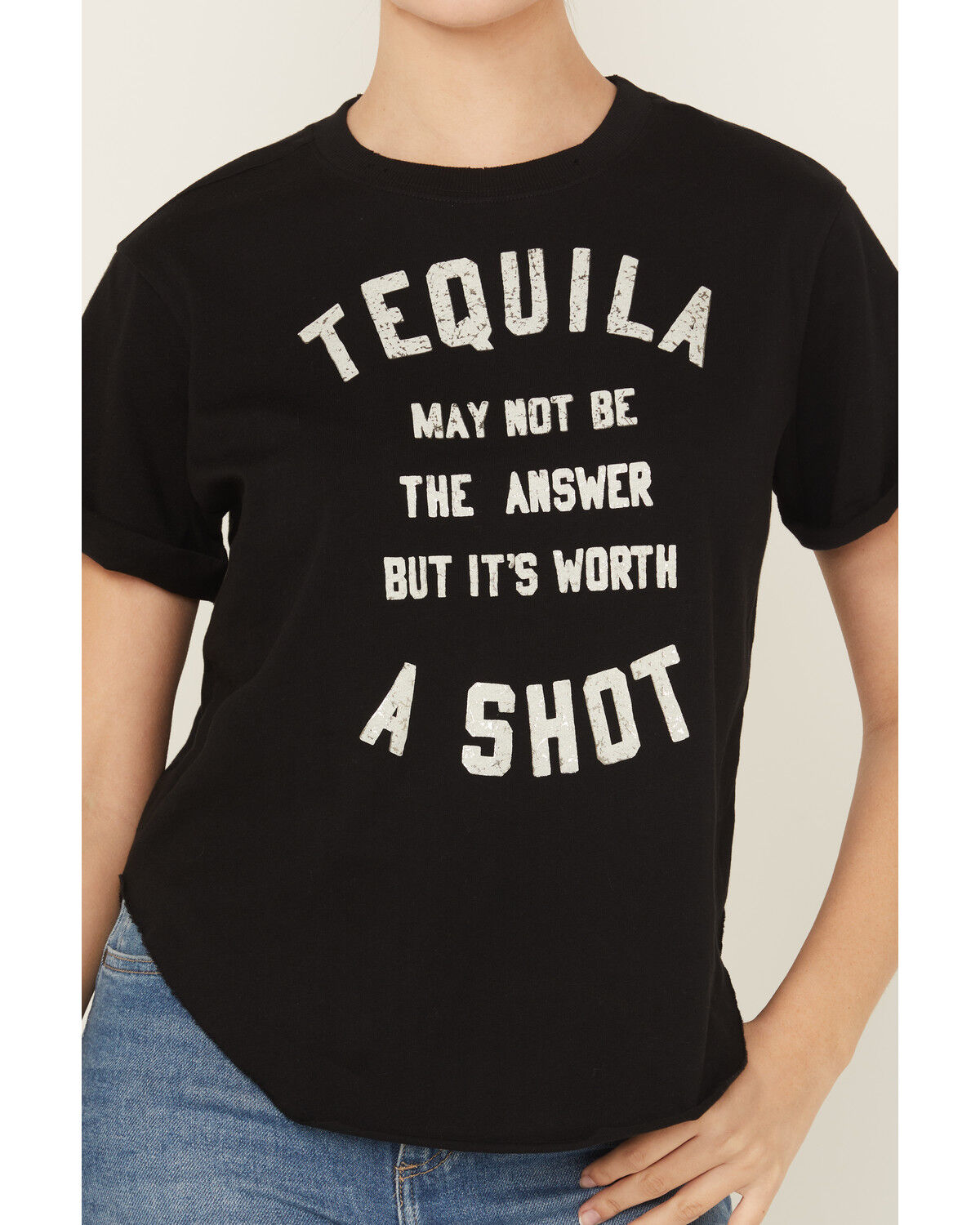Idyllwind Women's Shot Of Tequila Short Sleeve Graphic Tee