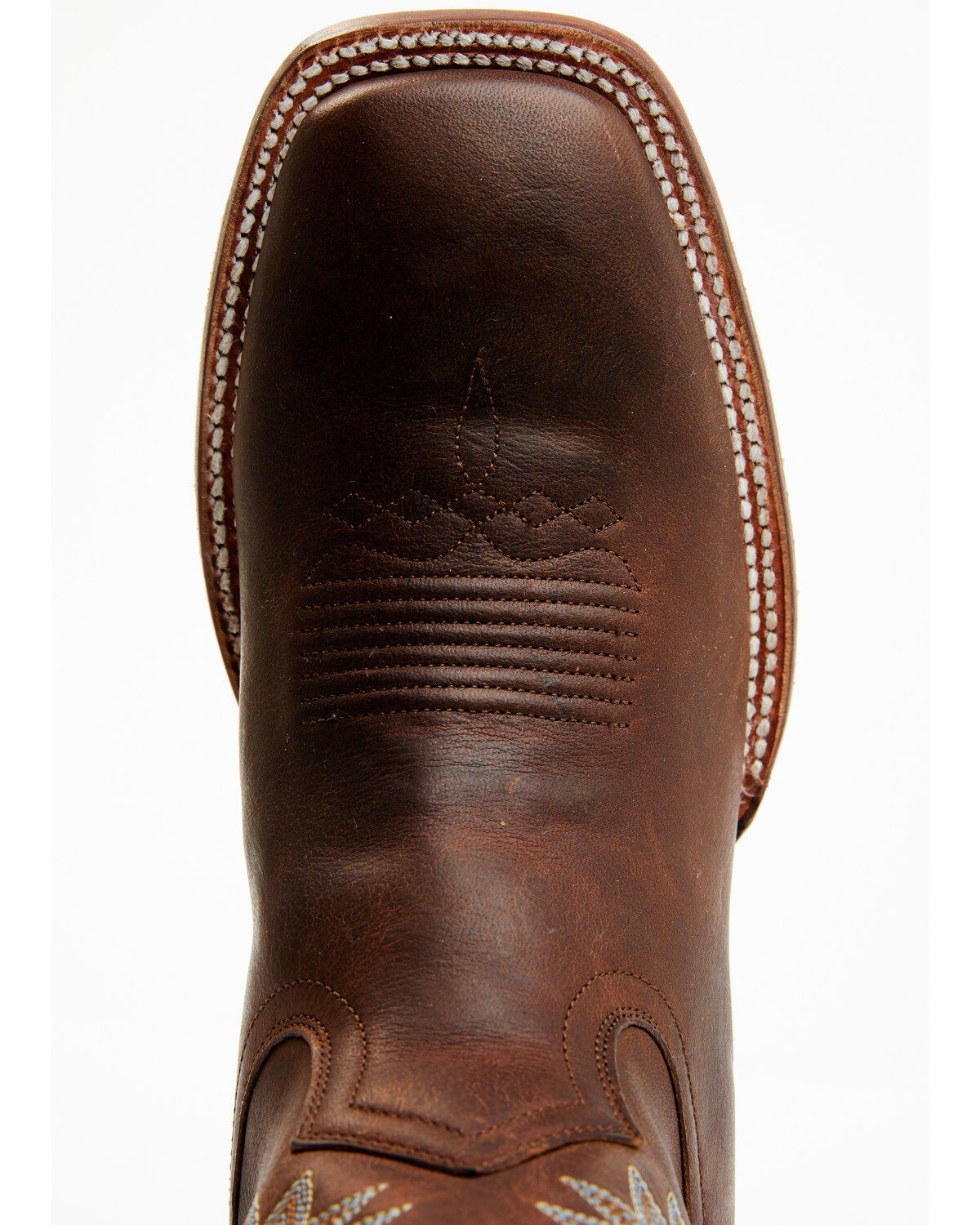 Cody James Men's Walnut Western Boots - Broad Square Toe