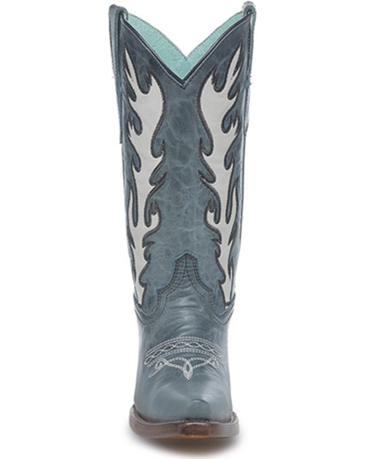 Corral Girls' Blue Jean Western Boots - Snip Toe