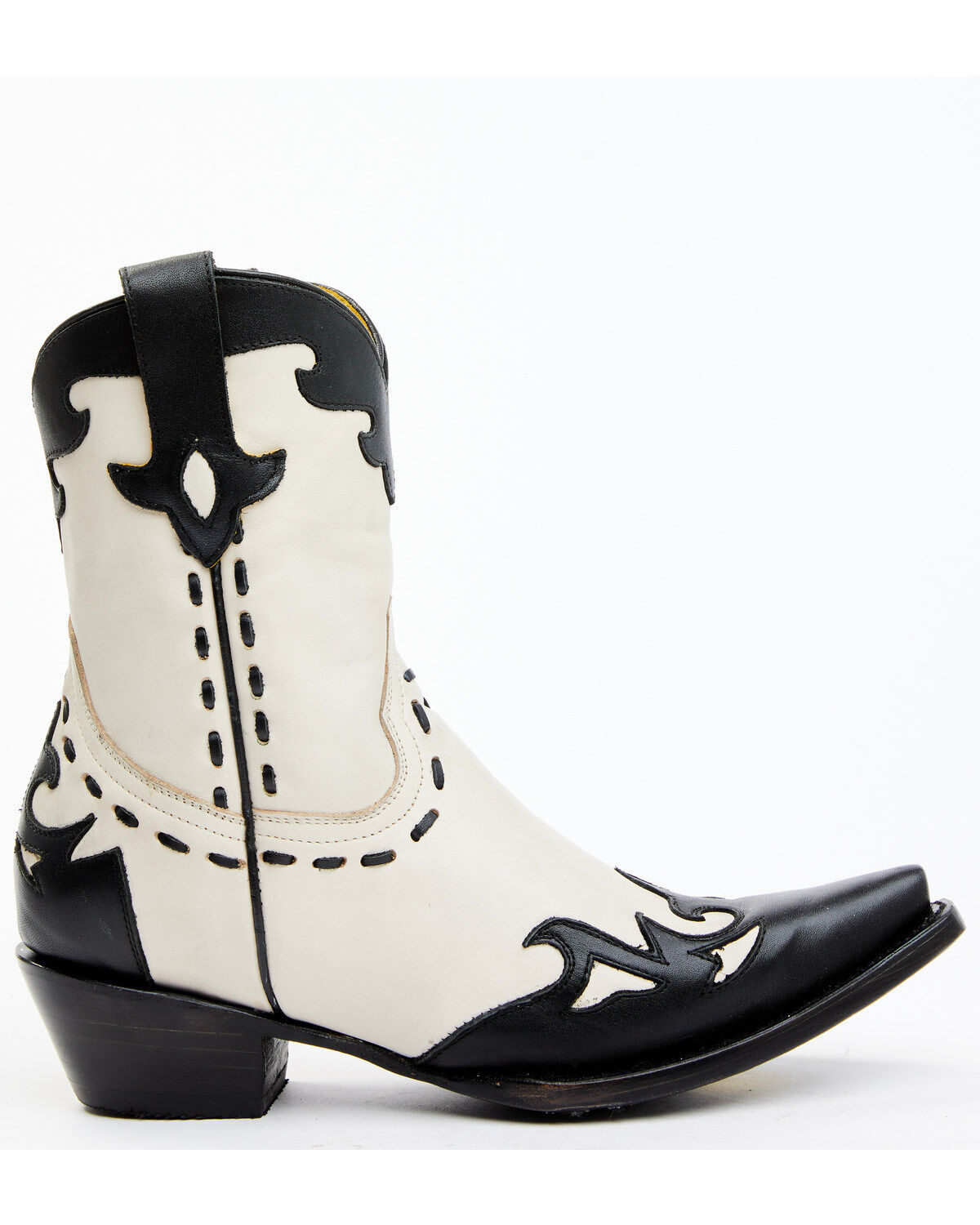 Planet Cowboy Women's Wingtip Leather Western Boot - Snip Toe