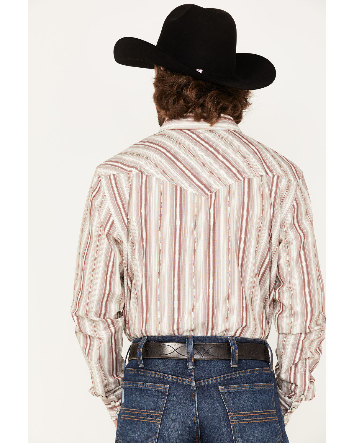 Cody James Men's Alpina Striped Long Sleeve Snap Western Shirt