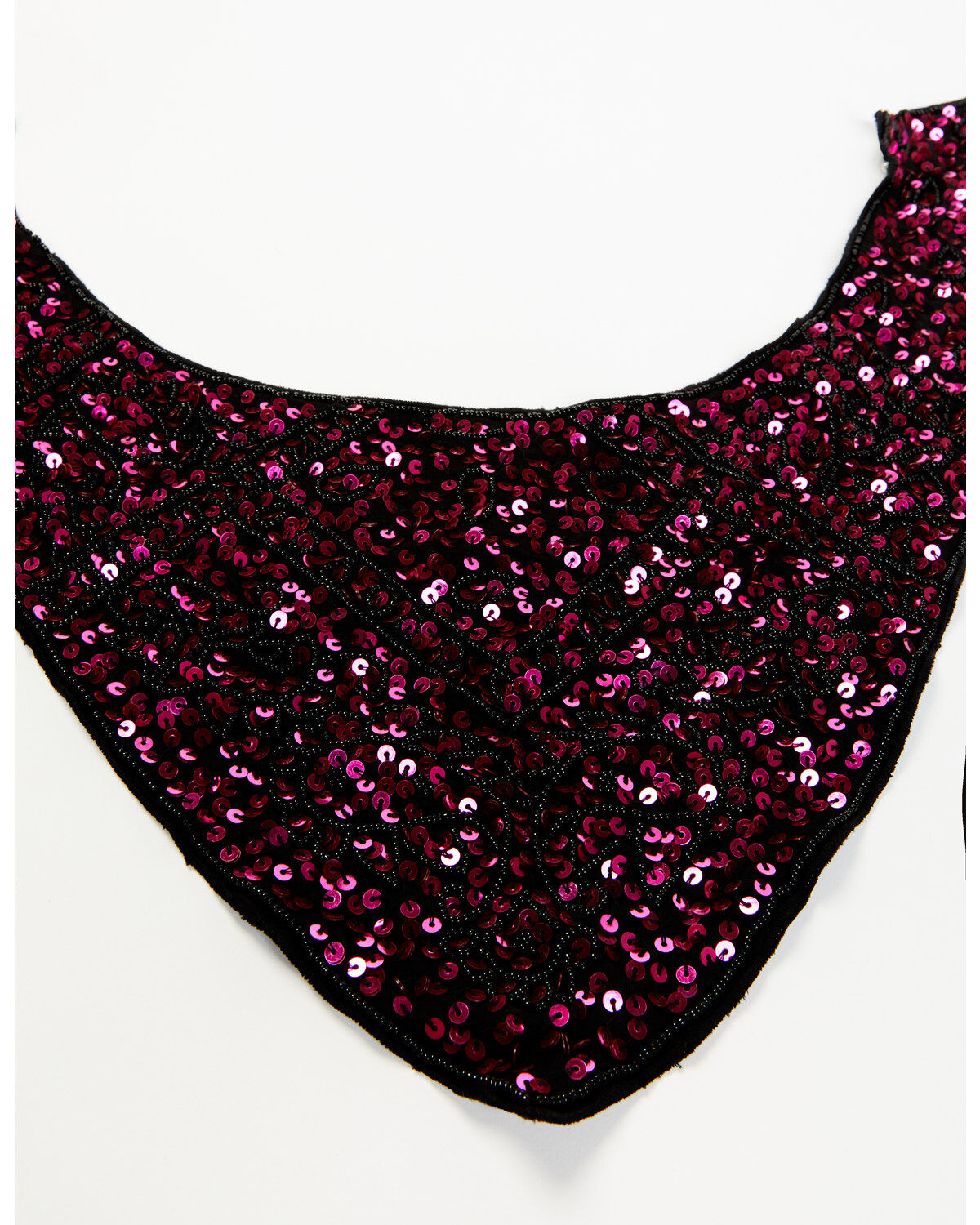 Idyllwind Women's Monroe Fuchsia Sequin Bandana Necklace