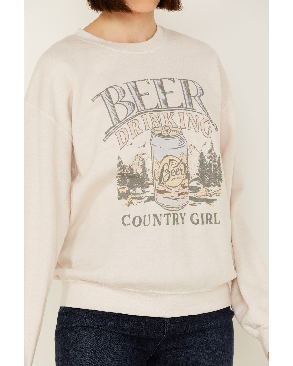 Youth in Revolt Women's Beer Drinking Sweatshirt