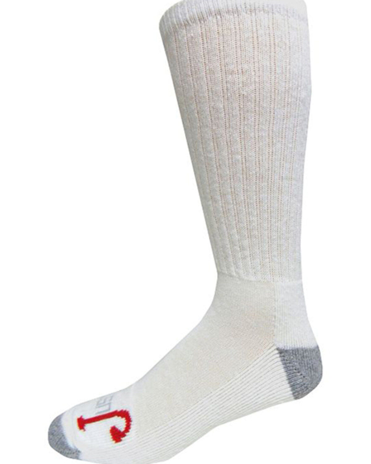 Justin Men's Half Cushion Cotton Sock Pack - 3 Piece