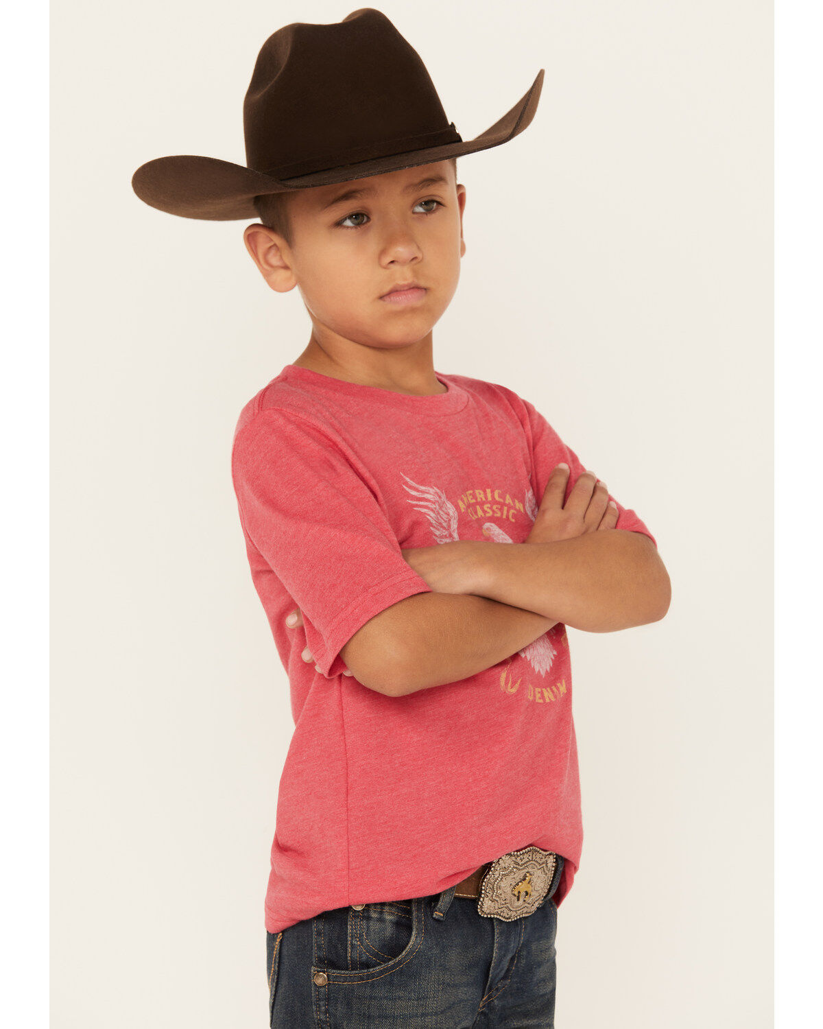 Wrangler Boys' Eagle Short Sleeve Graphic Tee
