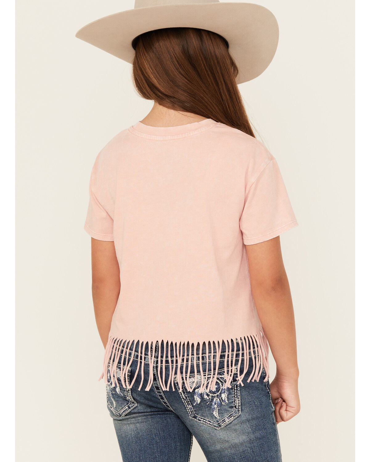 Buttercup Girls' Herd That Fringe Short Sleeve Graphic Tee