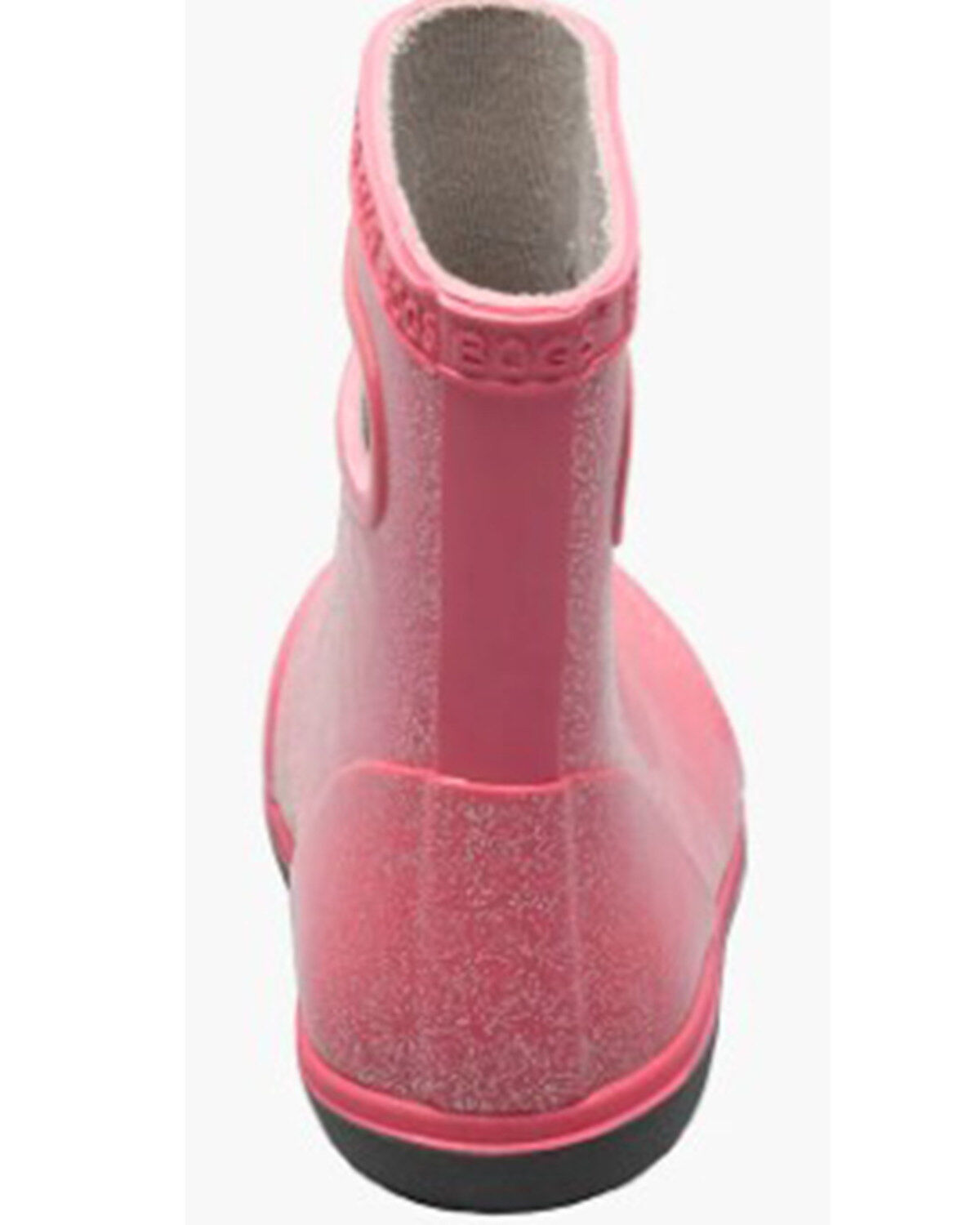 Bogs Little Girls' Skipper II Glitter Rain Boots - Round Toe