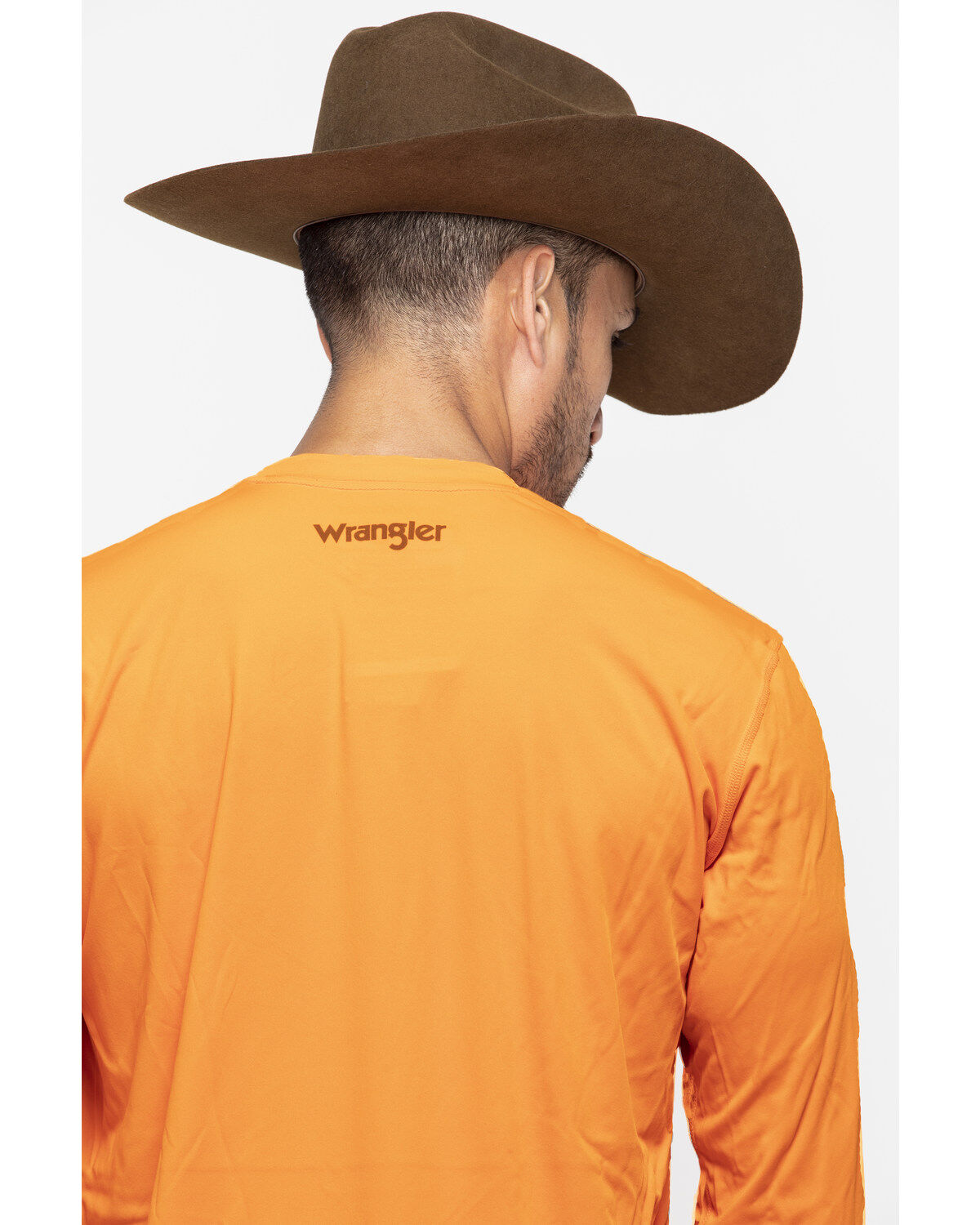 Wrangler Men's Riggs Crew Performance Long Sleeve T-Shirt