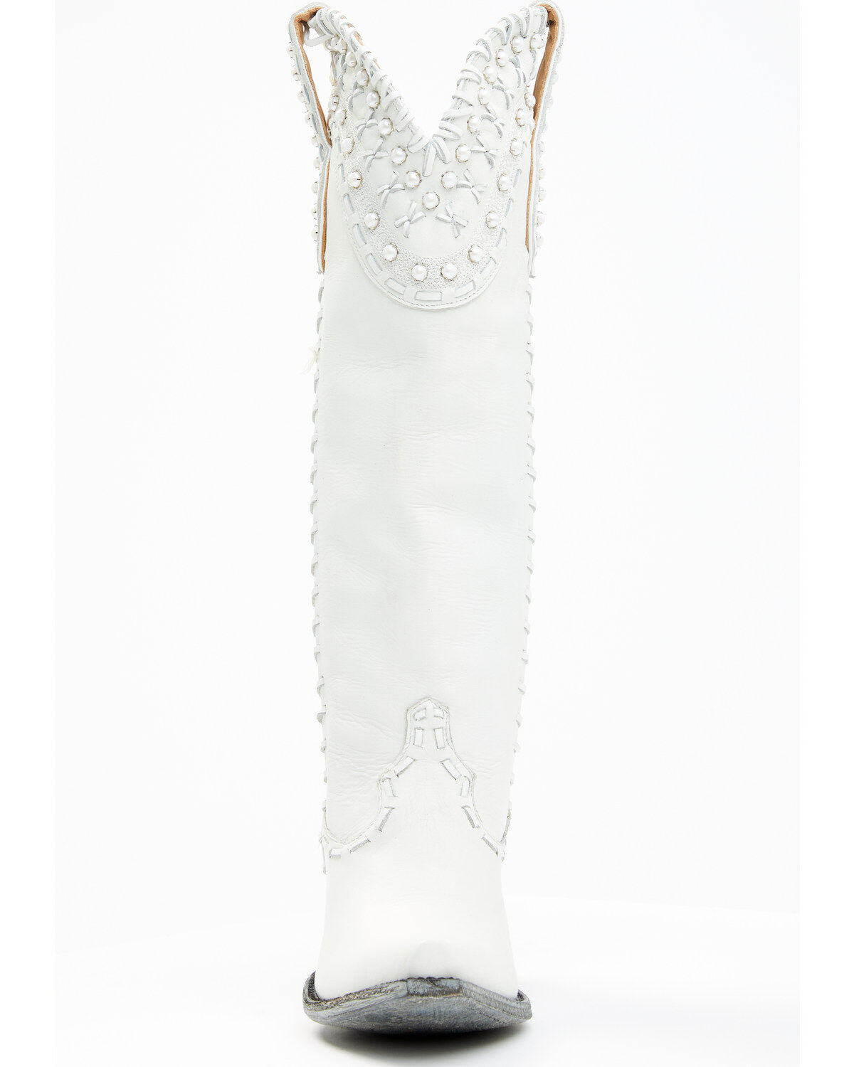 Boot Barn X Double D Women's Exclusive Bridal Pearl Western Bridal Boots - Snip Toe